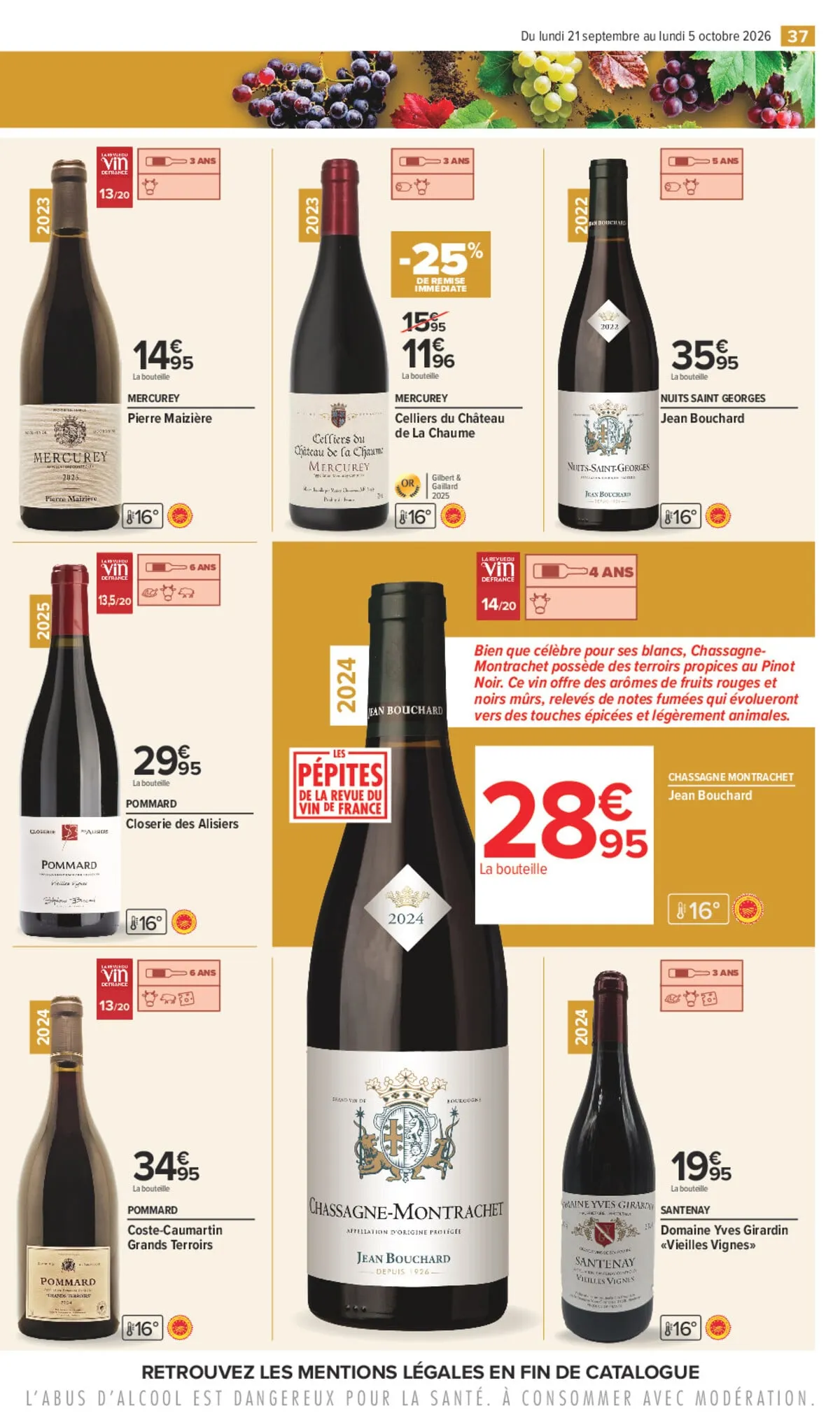 Catalogue Carrefour · Foire Aux Vins D Automne — page 37