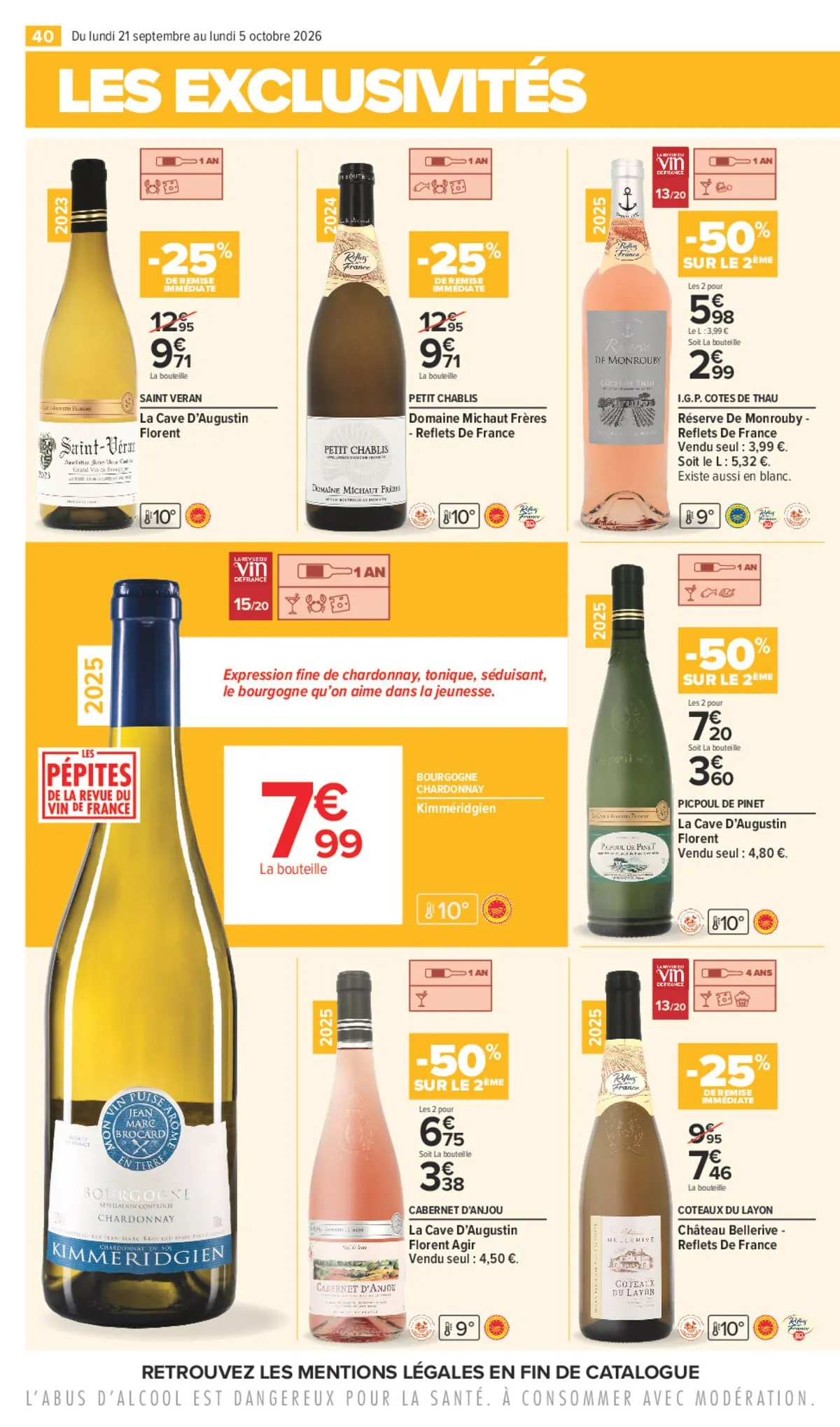Catalogue Carrefour · Foire Aux Vins D Automne — page 40
