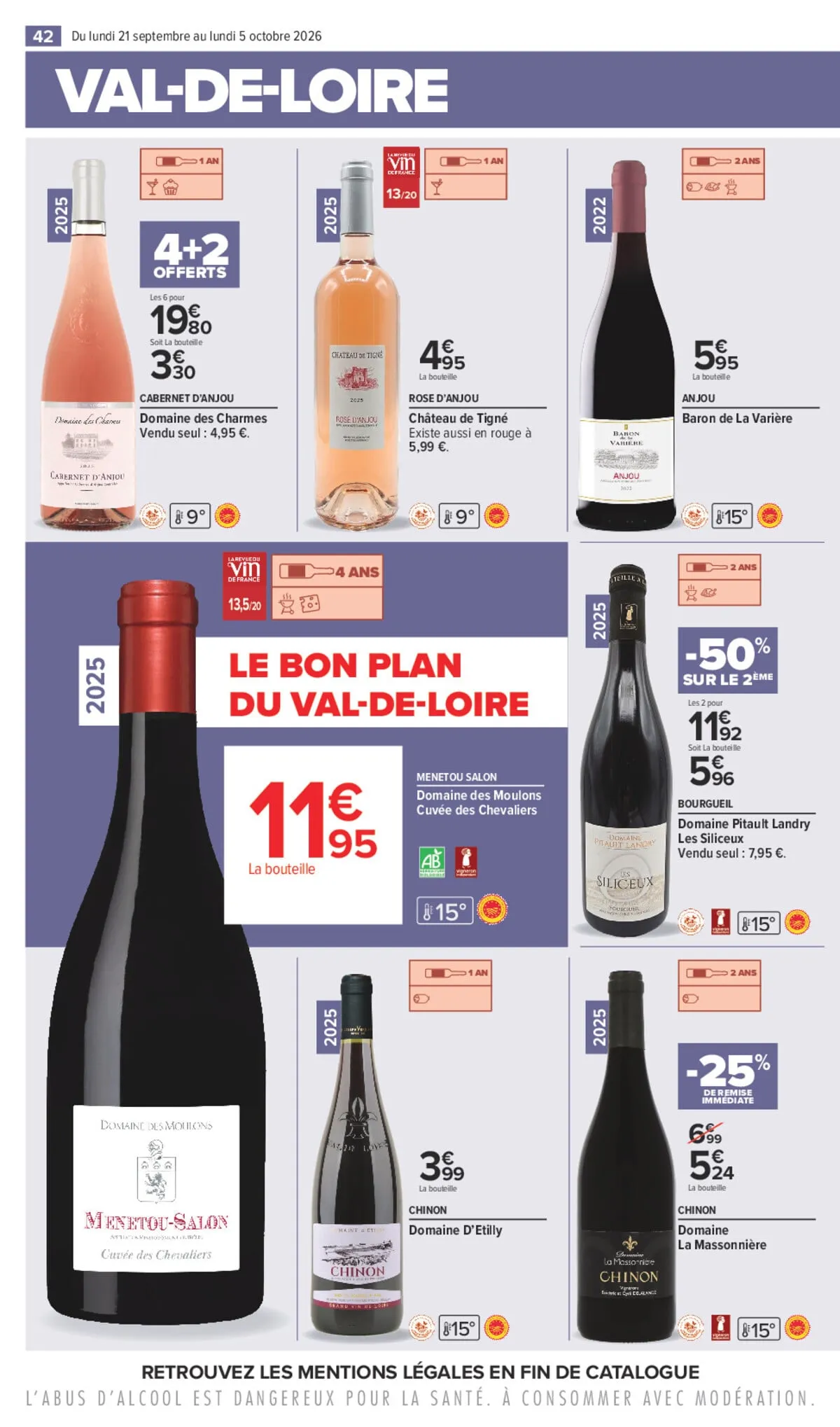 Catalogue Carrefour · Foire Aux Vins D Automne — page 42