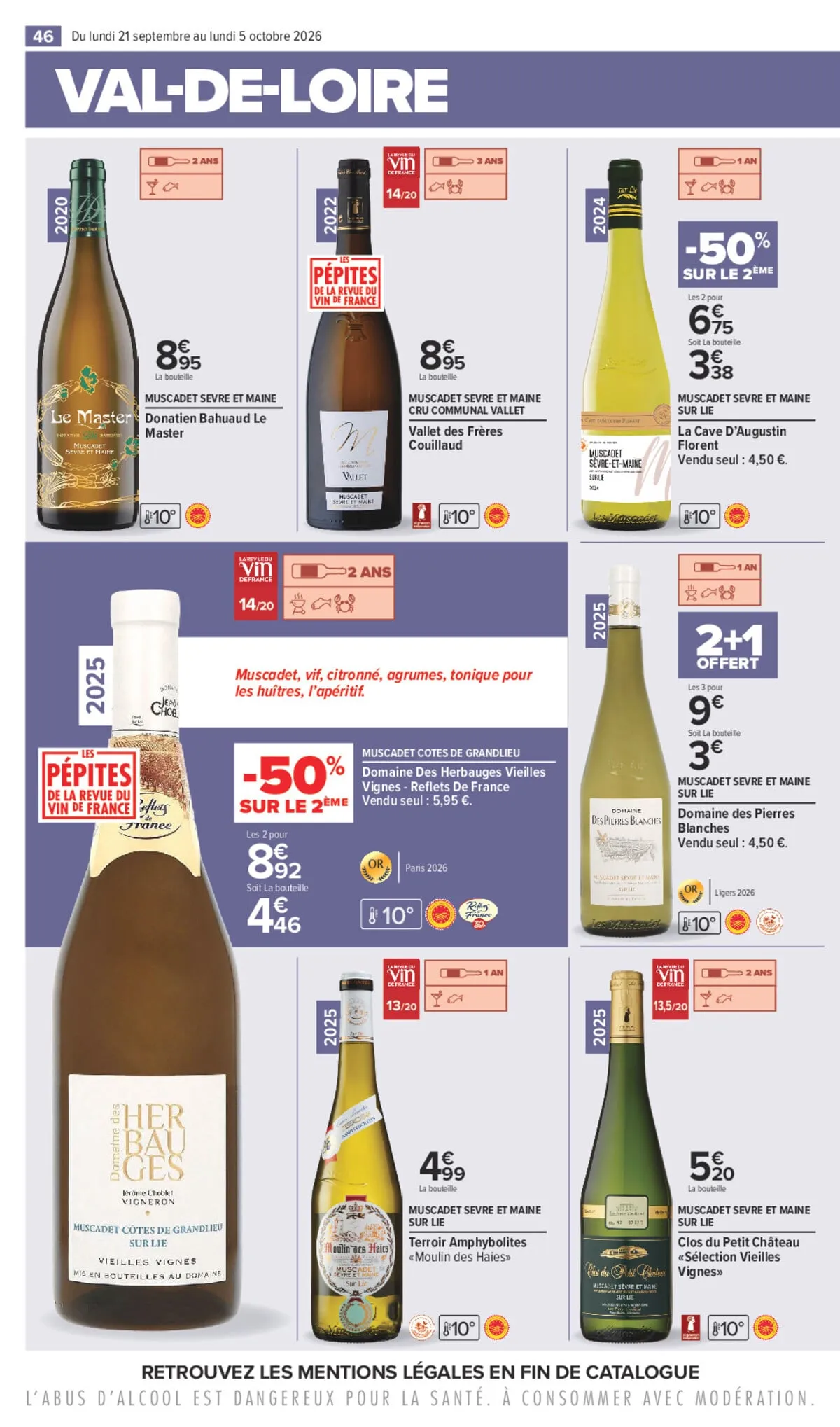 Catalogue Carrefour · Foire Aux Vins D Automne — page 46