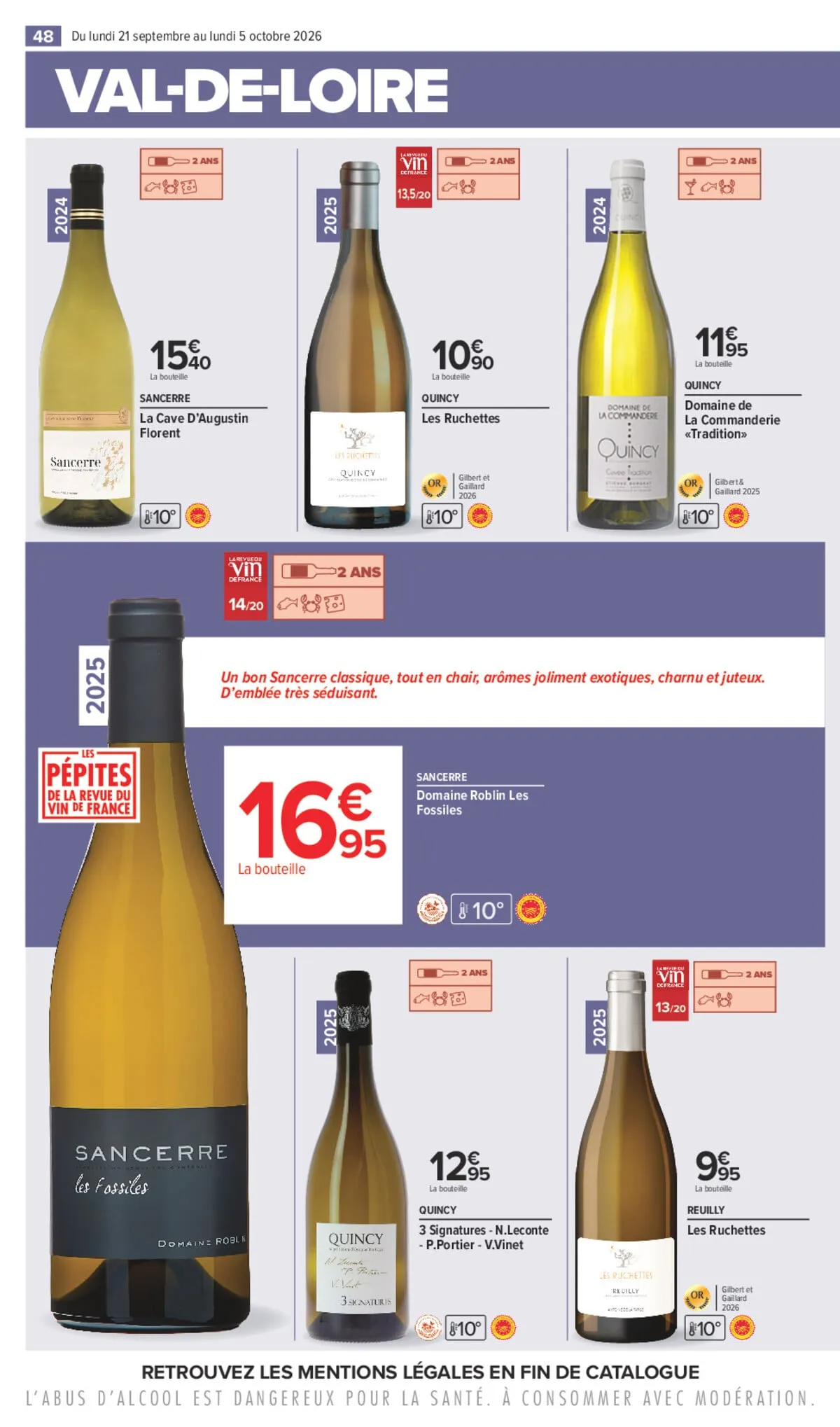 Catalogue Carrefour · Foire Aux Vins D Automne — page 48