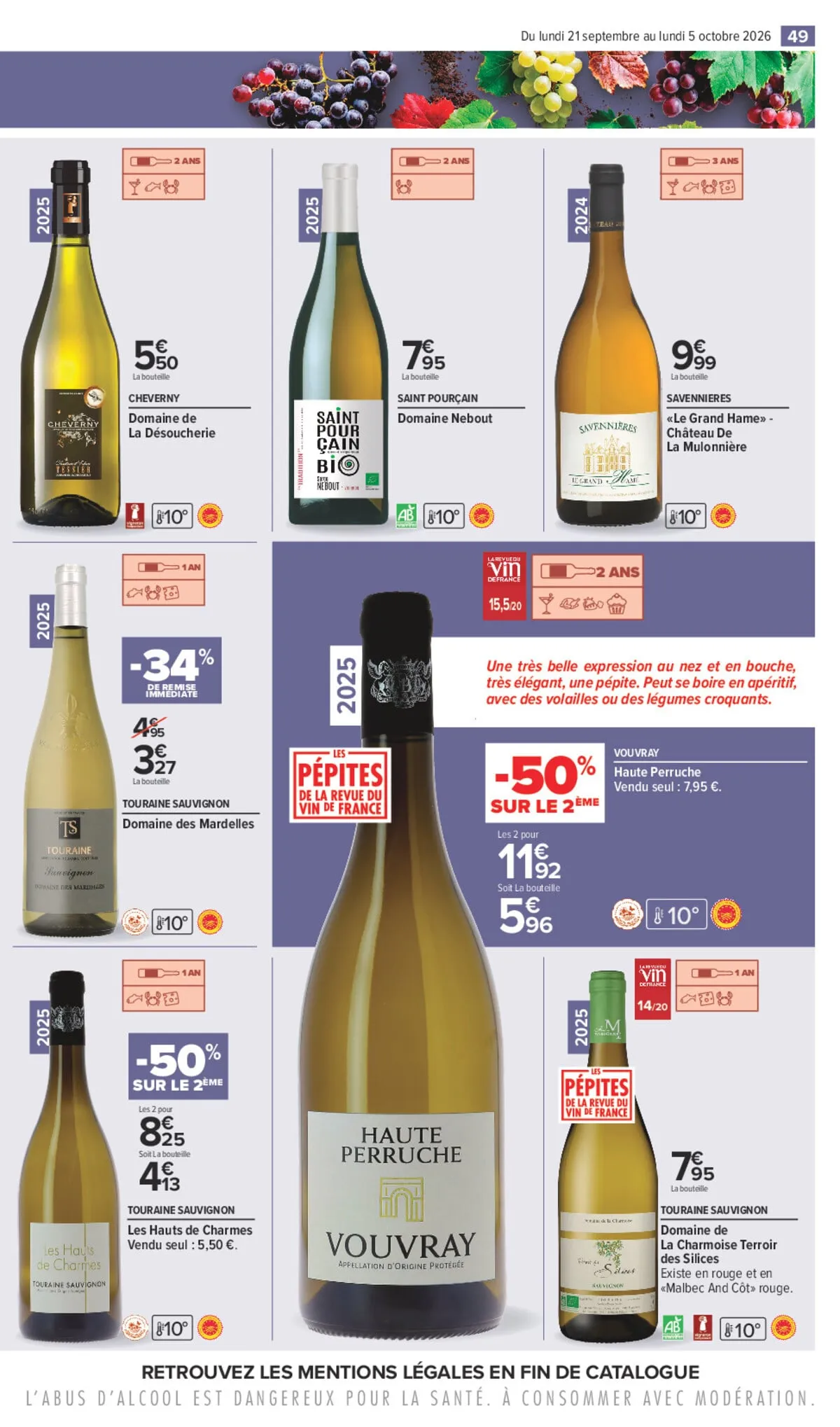 Catalogue Carrefour · Foire Aux Vins D Automne — page 49