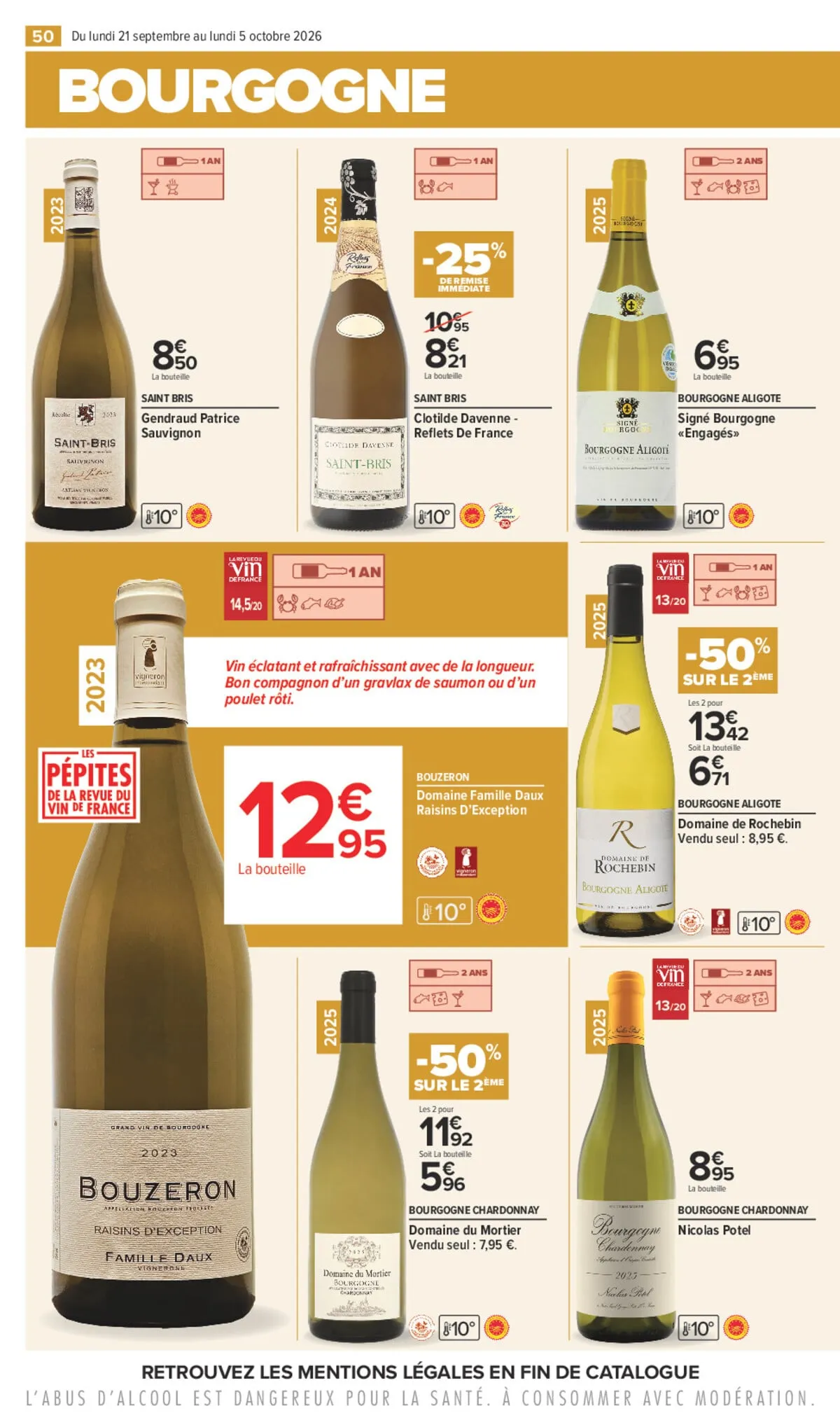 Catalogue Carrefour · Foire Aux Vins D Automne — page 50