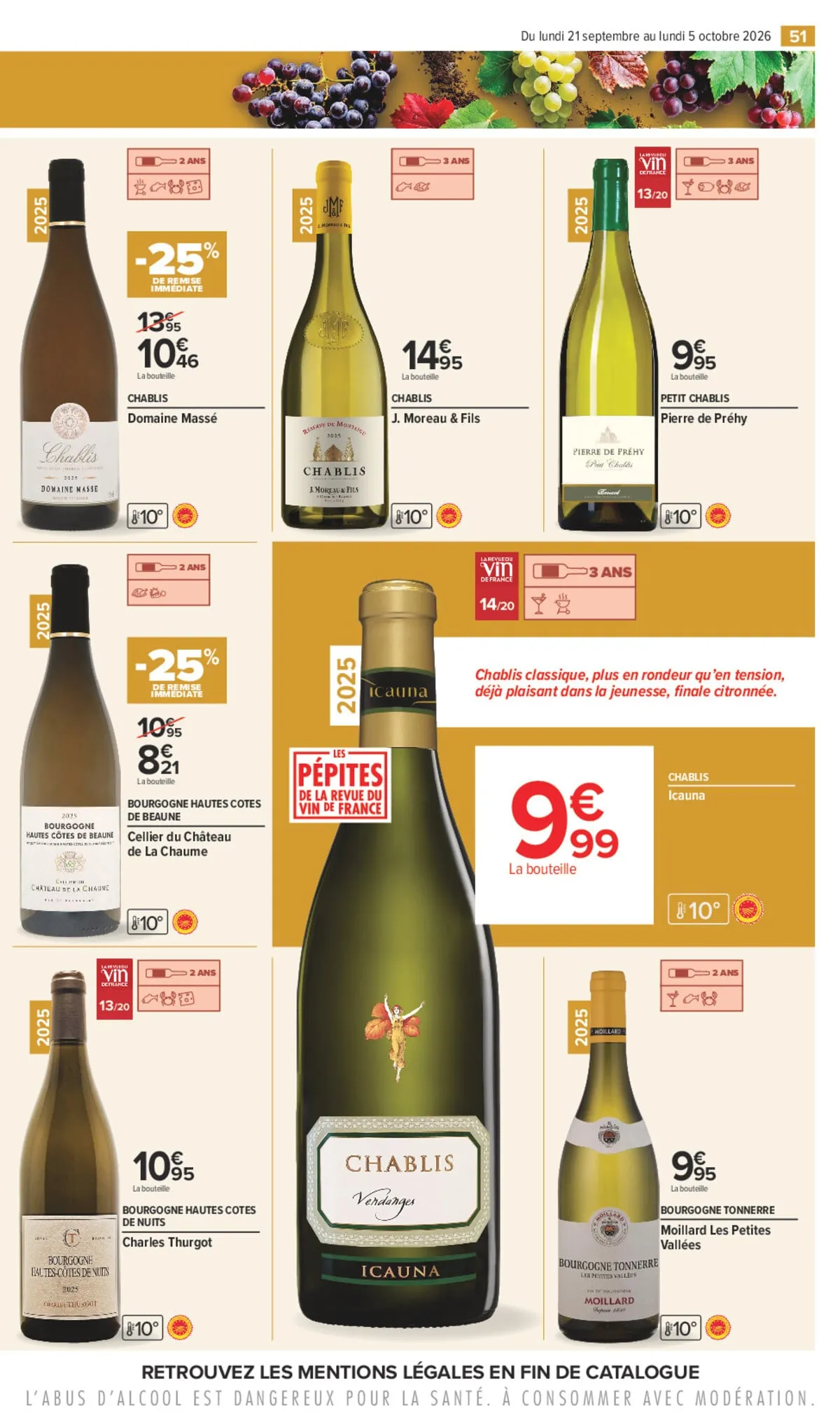 Catalogue Carrefour · Foire Aux Vins D Automne — page 51