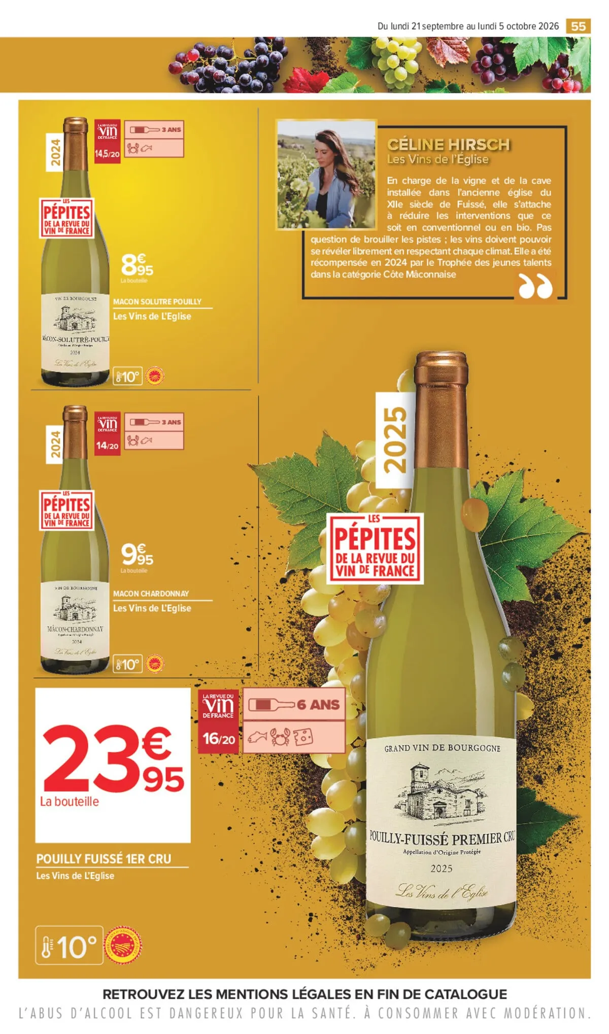 Catalogue Carrefour · Foire Aux Vins D Automne — page 55