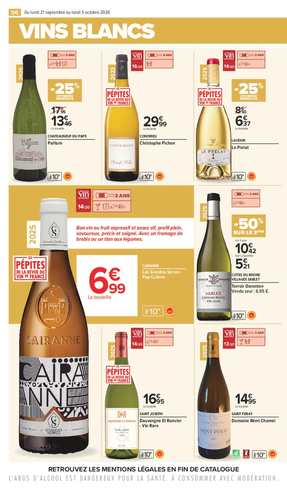 Catalogue Carrefour · Foire Aux Vins D Automne — page 56