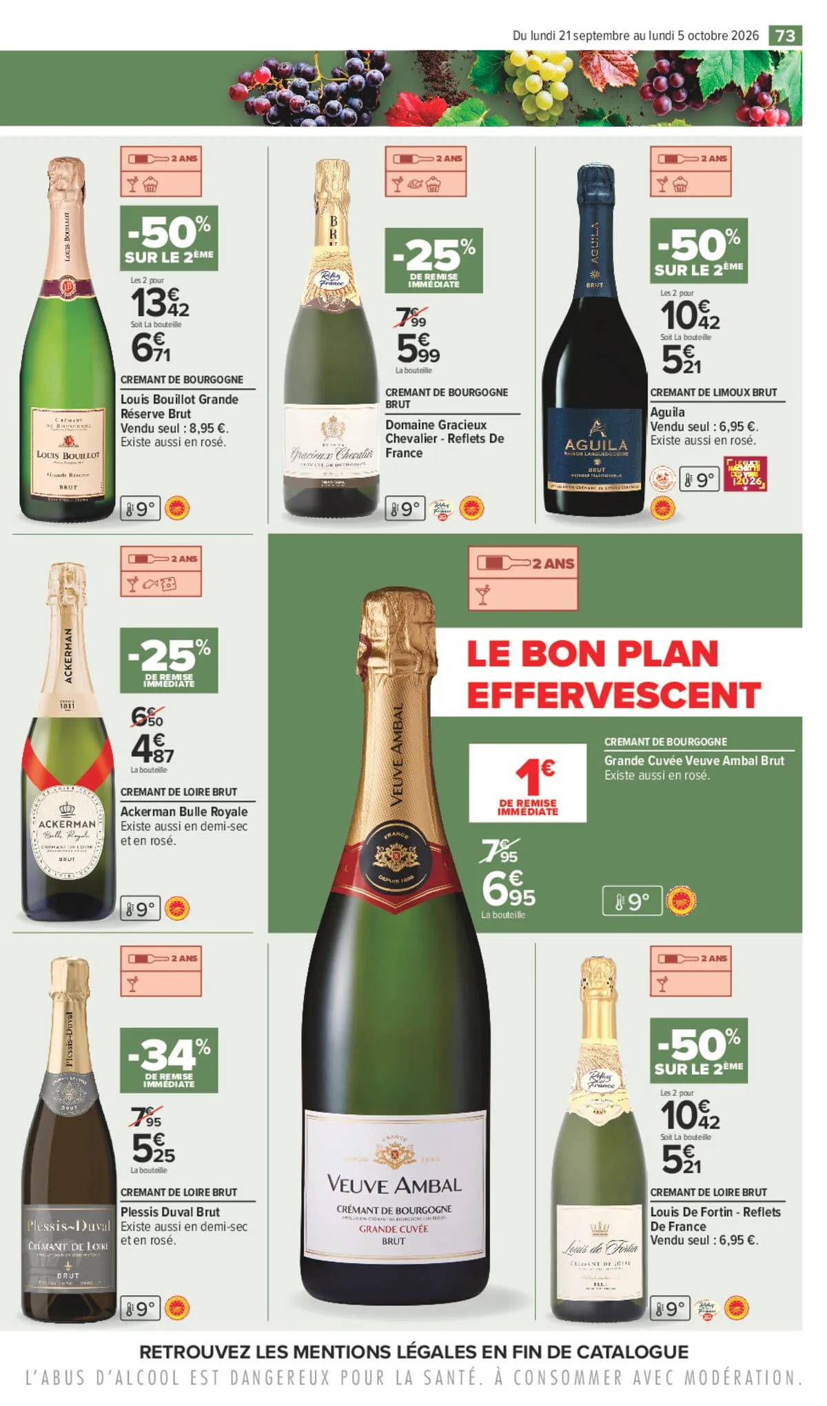 Catalogue Carrefour · Foire Aux Vins D Automne — page 73