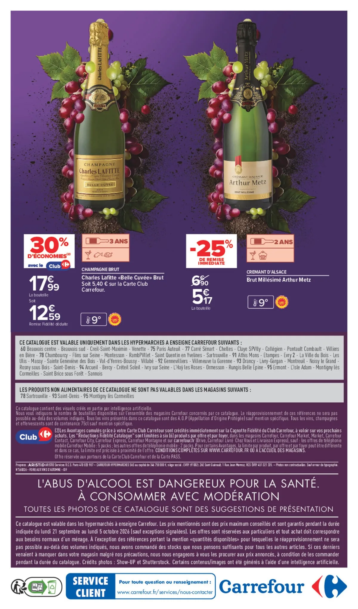 Catalogue Carrefour · Foire Aux Vins D Automne — page 80