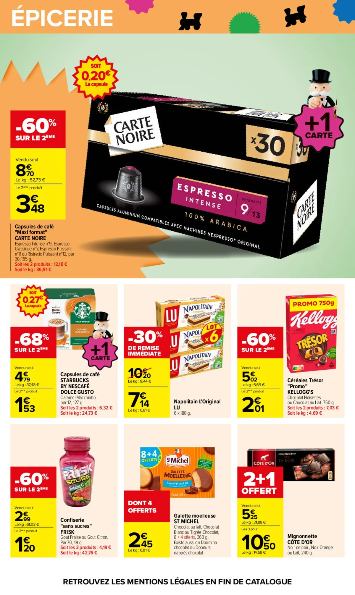 Catalogue Carrefour · Le Mois Monopoly — page 50