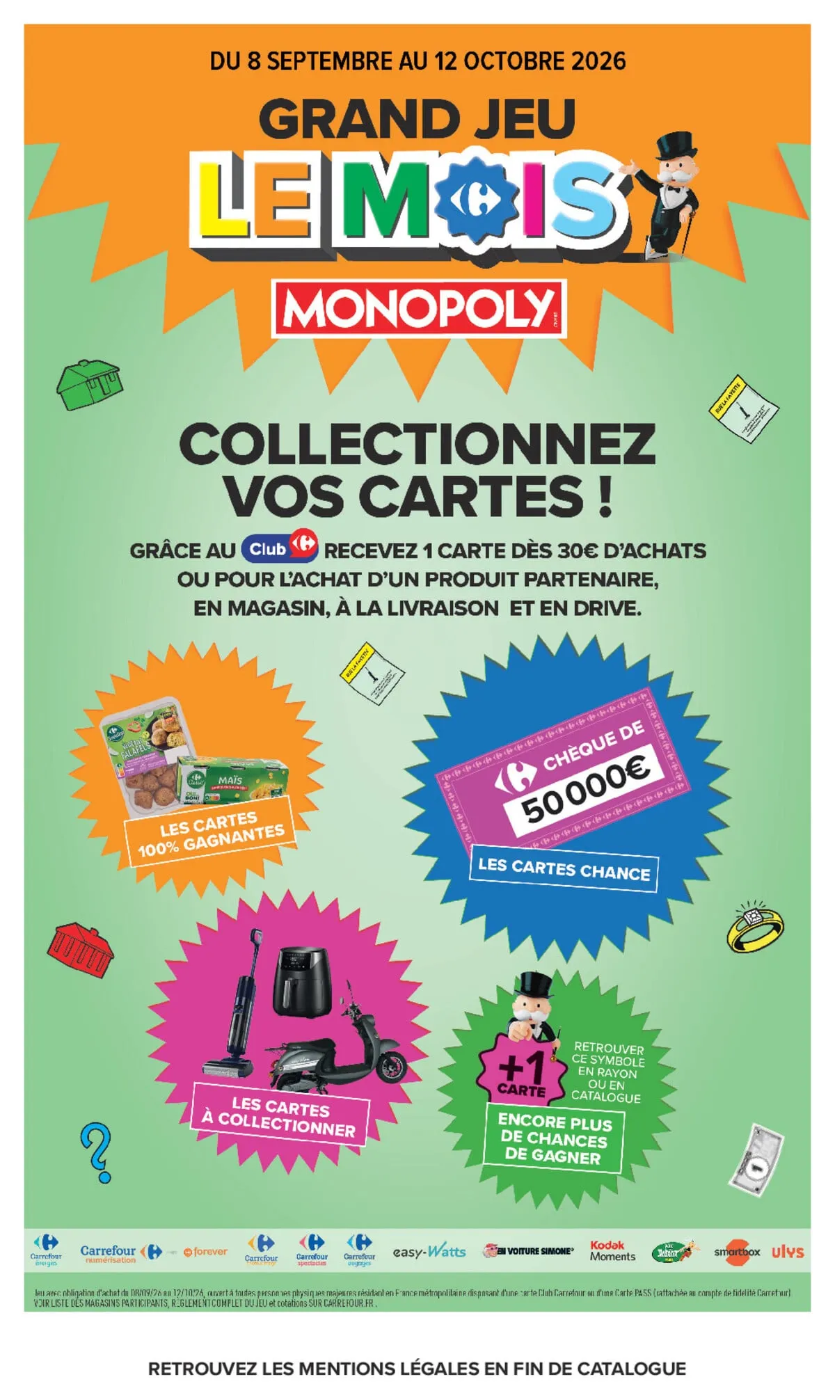 Catalogue Carrefour · Le Mois Monopoly Produits Laitiers — page 4
