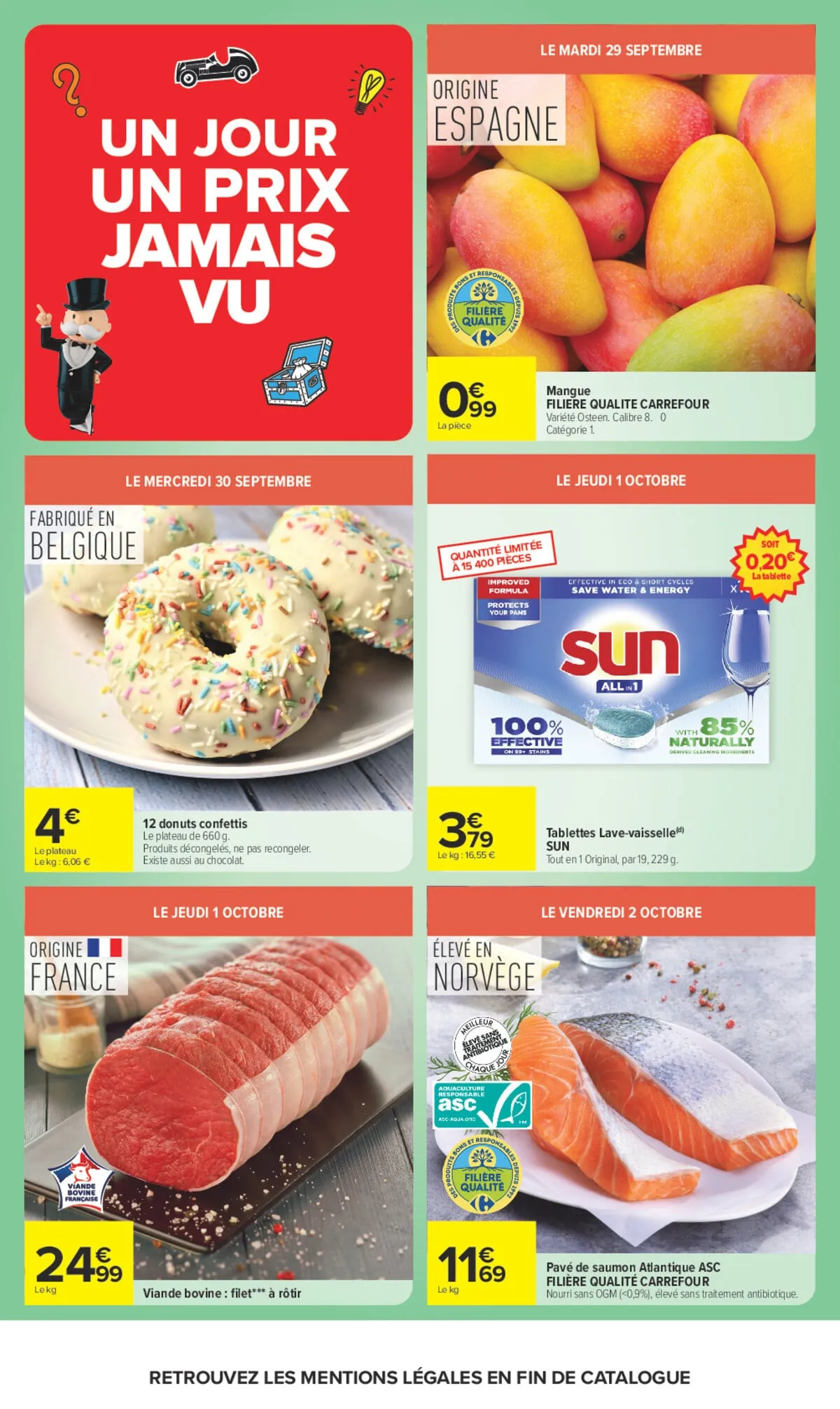 Catalogue Carrefour · Le Mois Monopoly Produits Laitiers — page 6
