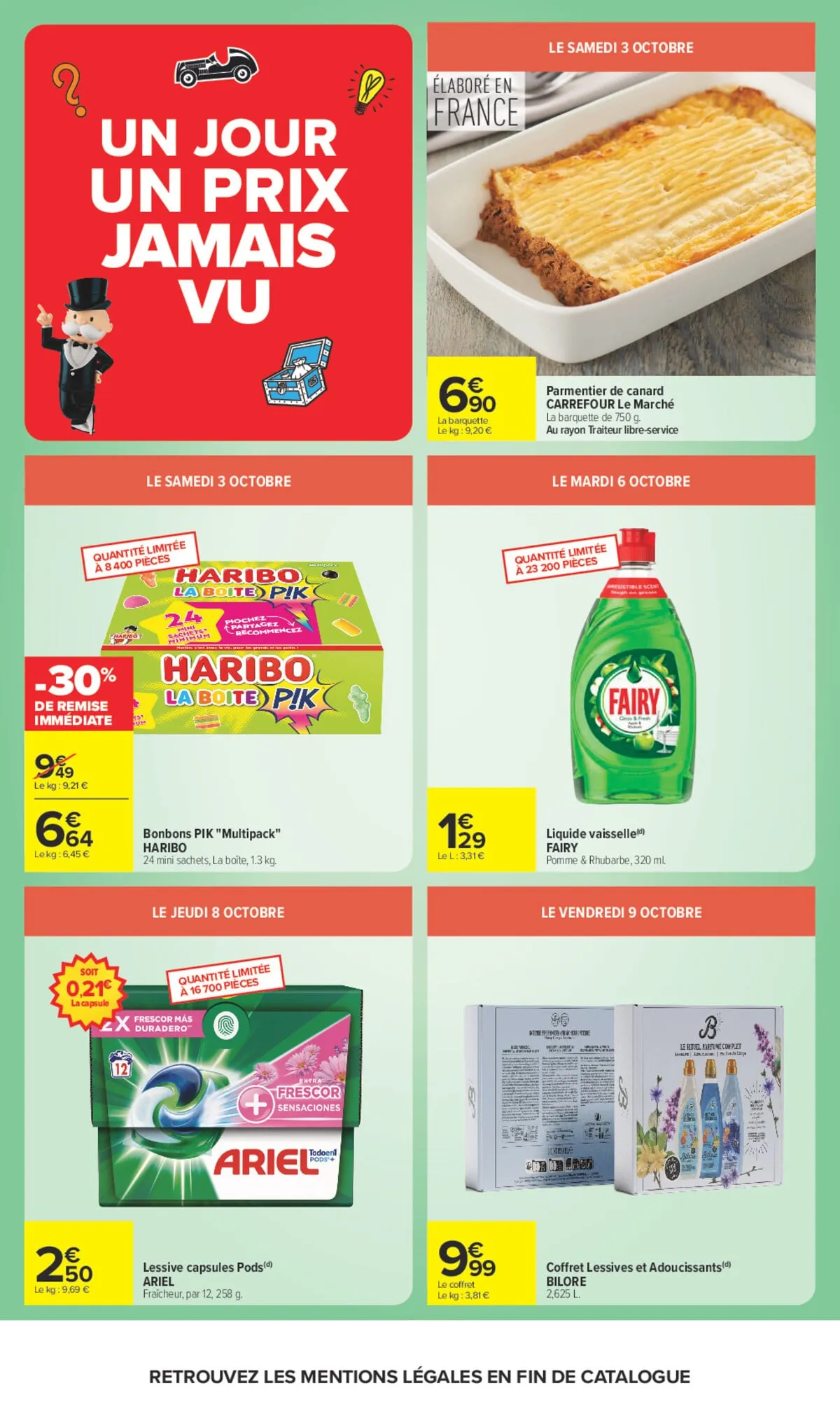 Catalogue Carrefour · Le Mois Monopoly Produits Laitiers — page 7