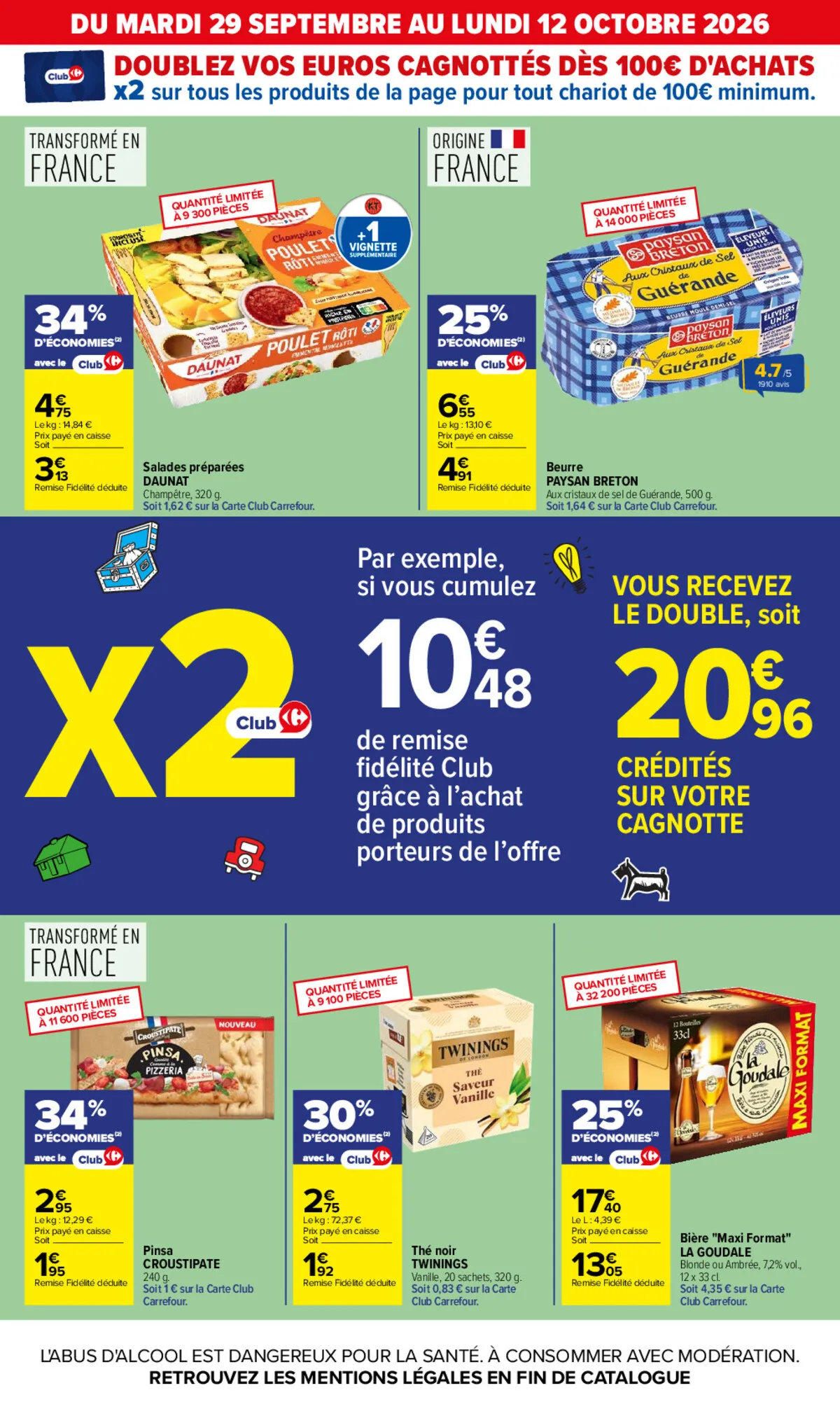 Catalogue Carrefour · Le Mois Monopoly Produits Laitiers — page 8