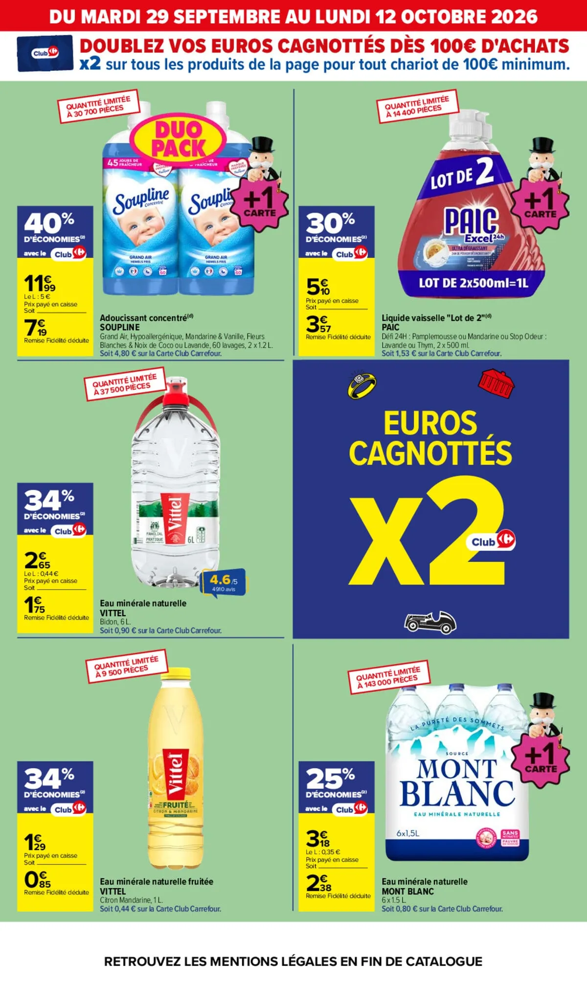 Catalogue Carrefour · Le Mois Monopoly Produits Laitiers — page 9