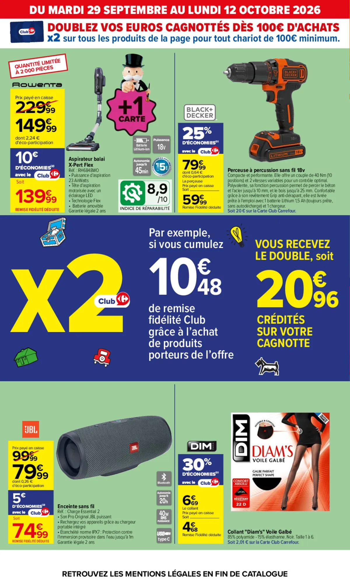 Catalogue Carrefour · Le Mois Monopoly Produits Laitiers — page 10