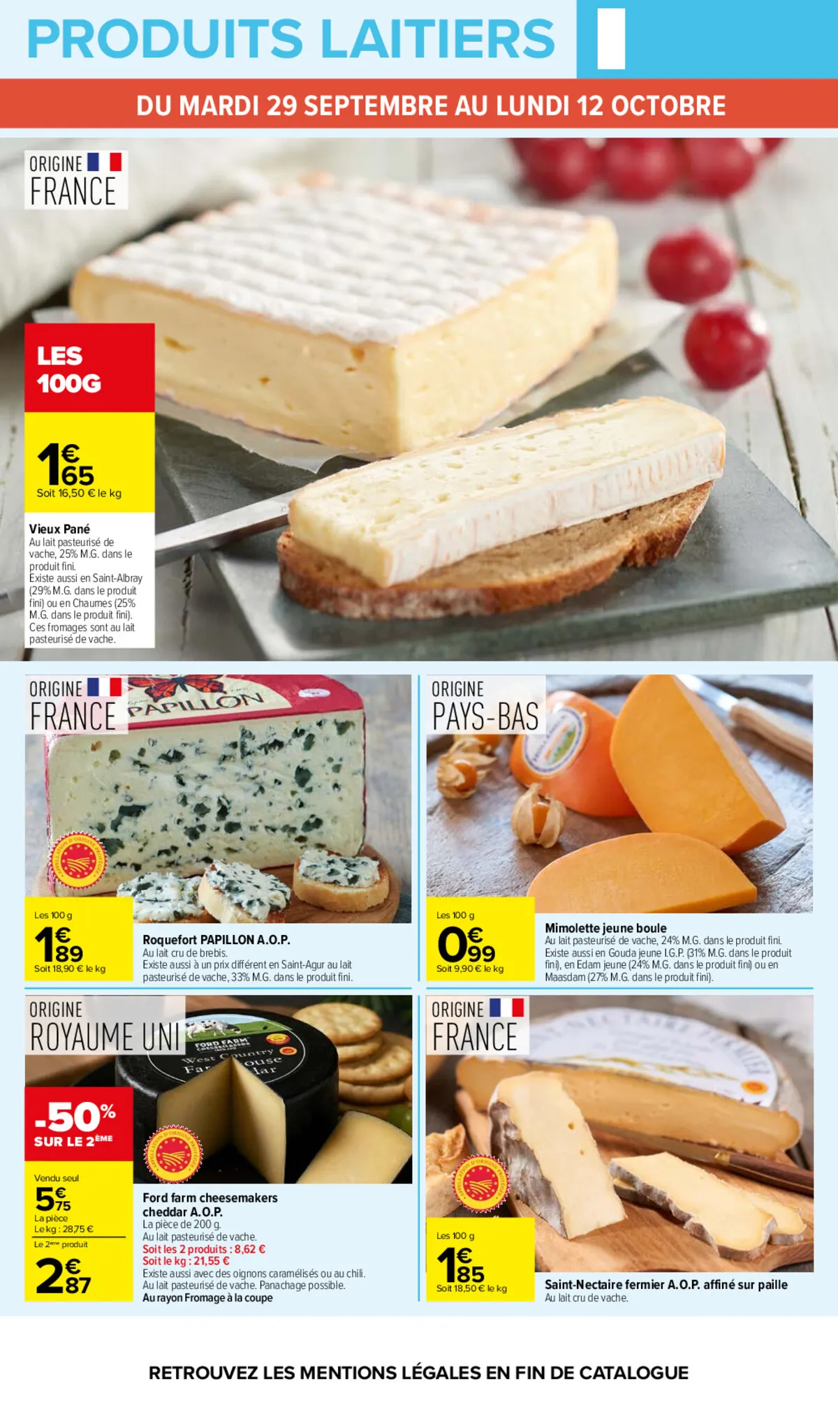 Catalogue Carrefour · Le Mois Monopoly Produits Laitiers — page 15