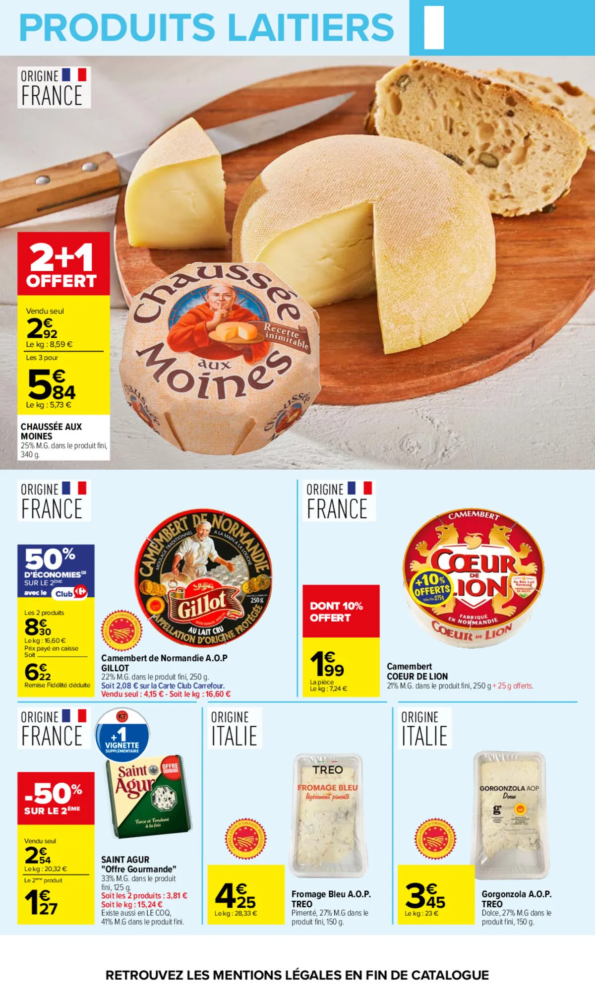 Catalogue Carrefour · Le Mois Monopoly Produits Laitiers — page 17