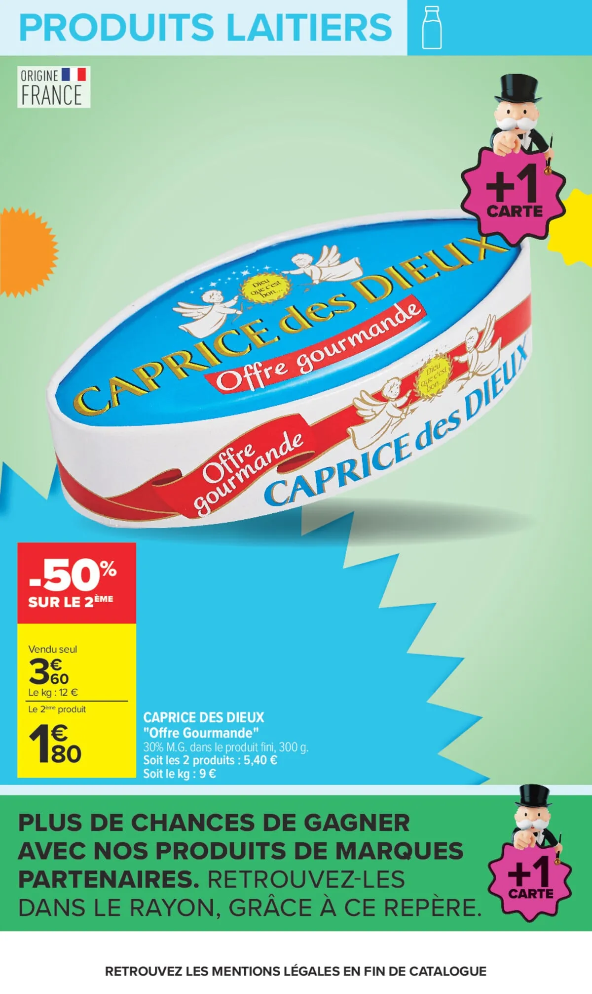 Catalogue Carrefour · Le Mois Monopoly Produits Laitiers — page 19