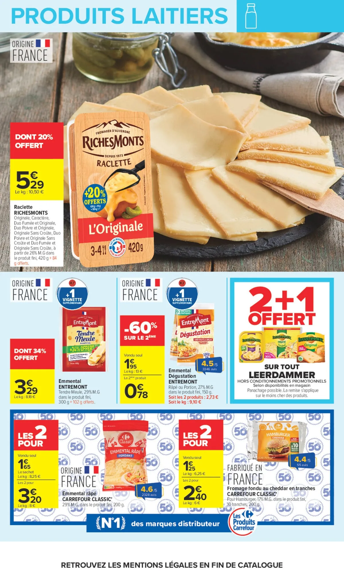 Catalogue Carrefour · Le Mois Monopoly Produits Laitiers — page 20
