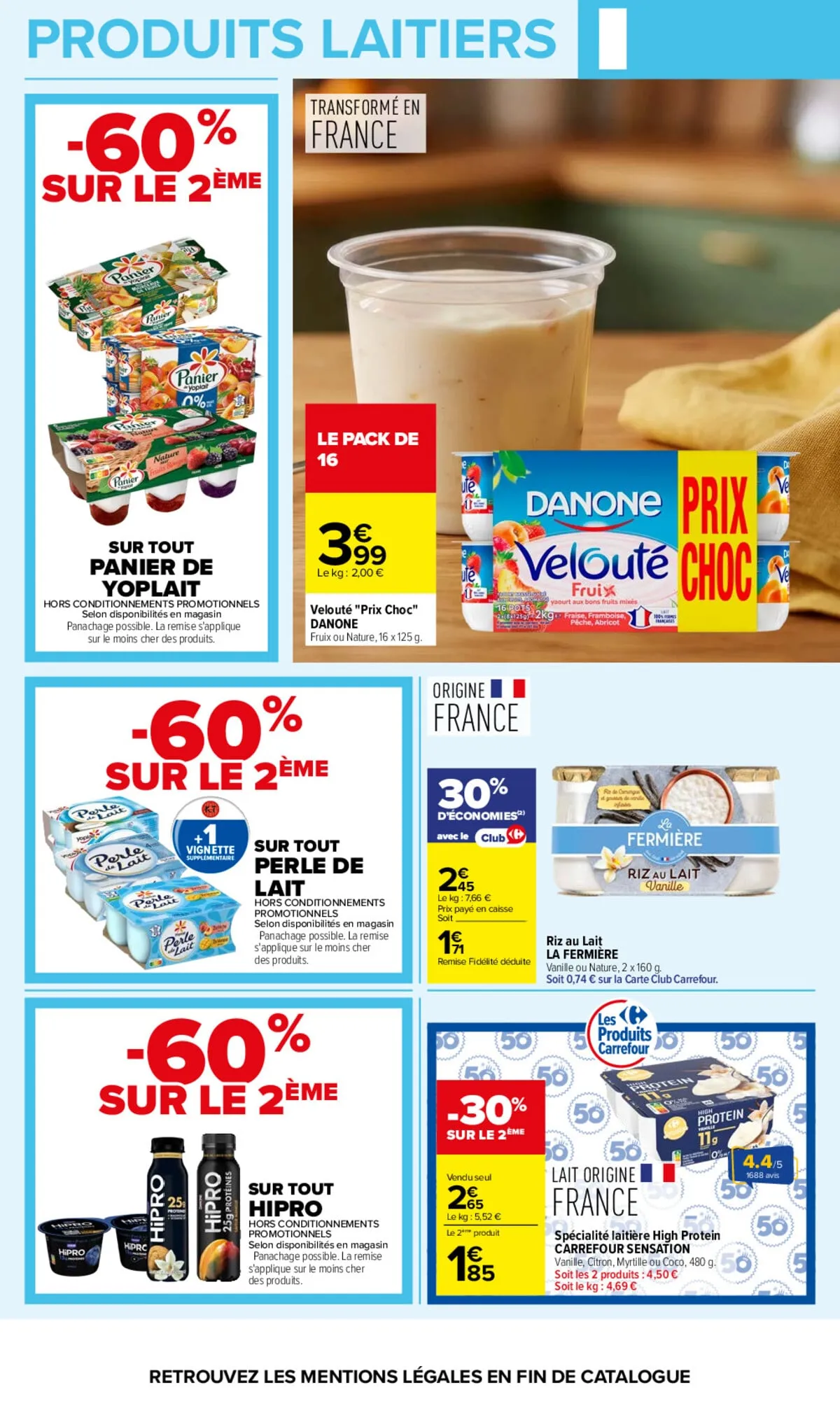 Catalogue Carrefour · Le Mois Monopoly Produits Laitiers — page 26