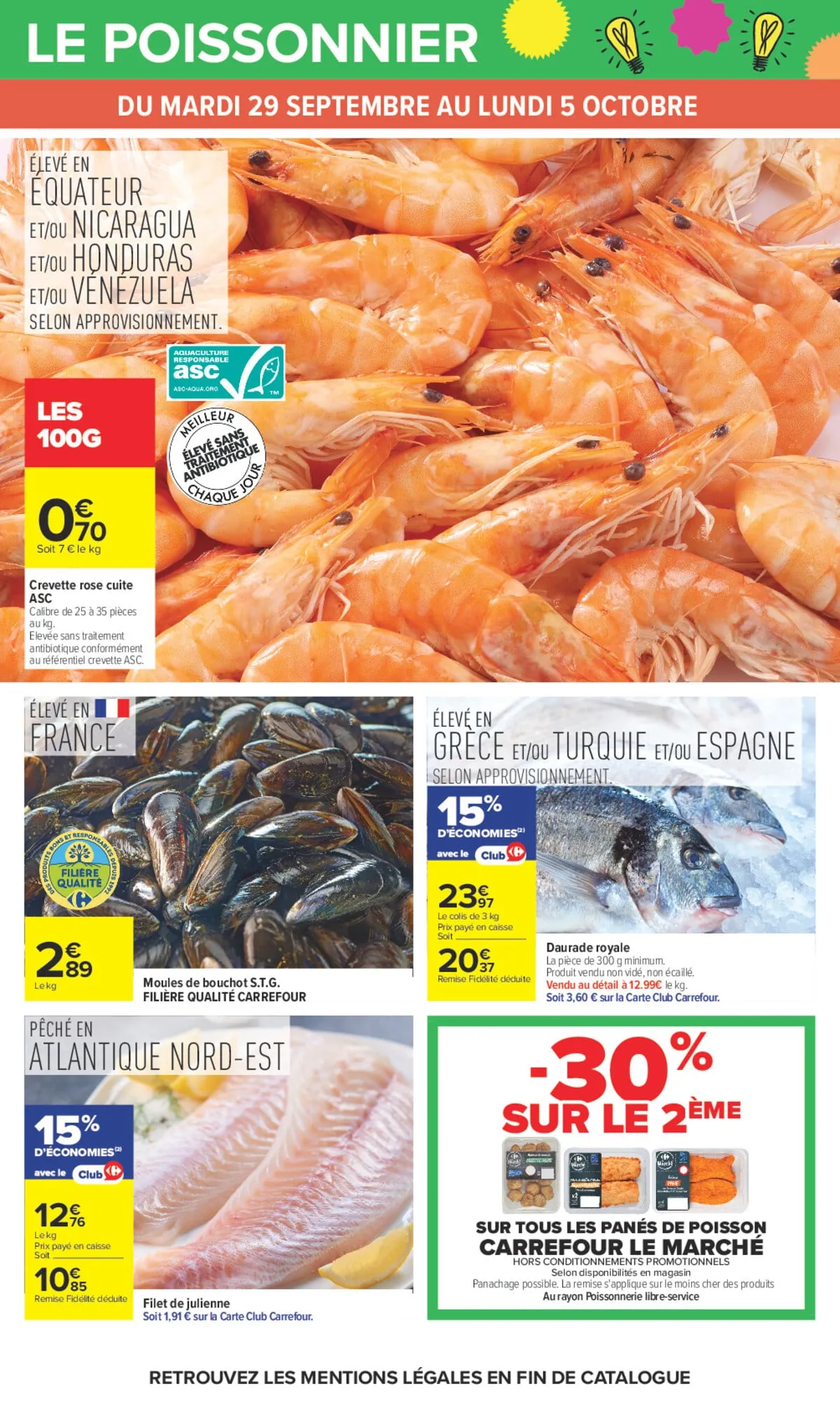 Catalogue Carrefour · Le Mois Monopoly Produits Laitiers — page 30