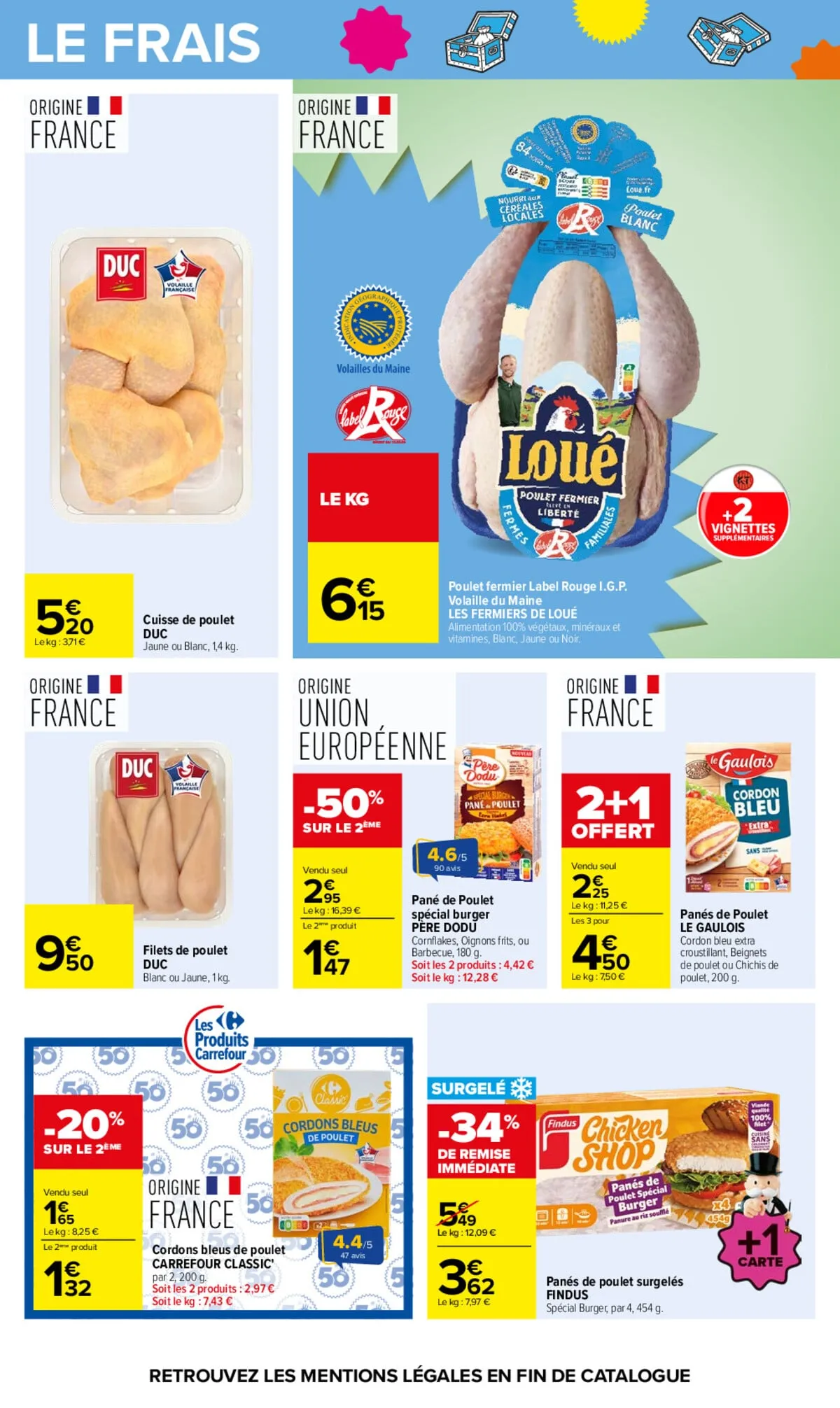 Catalogue Carrefour · Le Mois Monopoly Produits Laitiers — page 41
