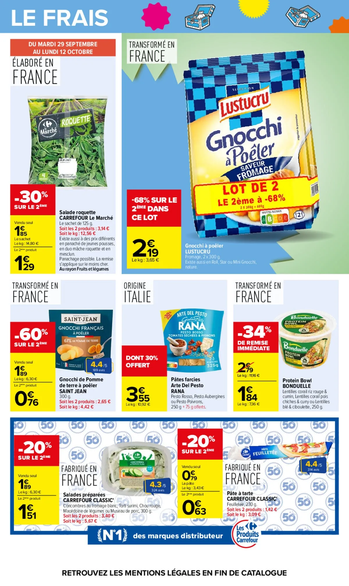 Catalogue Carrefour · Le Mois Monopoly Produits Laitiers — page 42