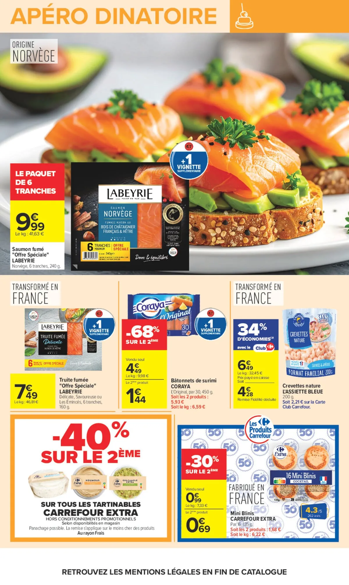 Catalogue Carrefour · Le Mois Monopoly Produits Laitiers — page 44