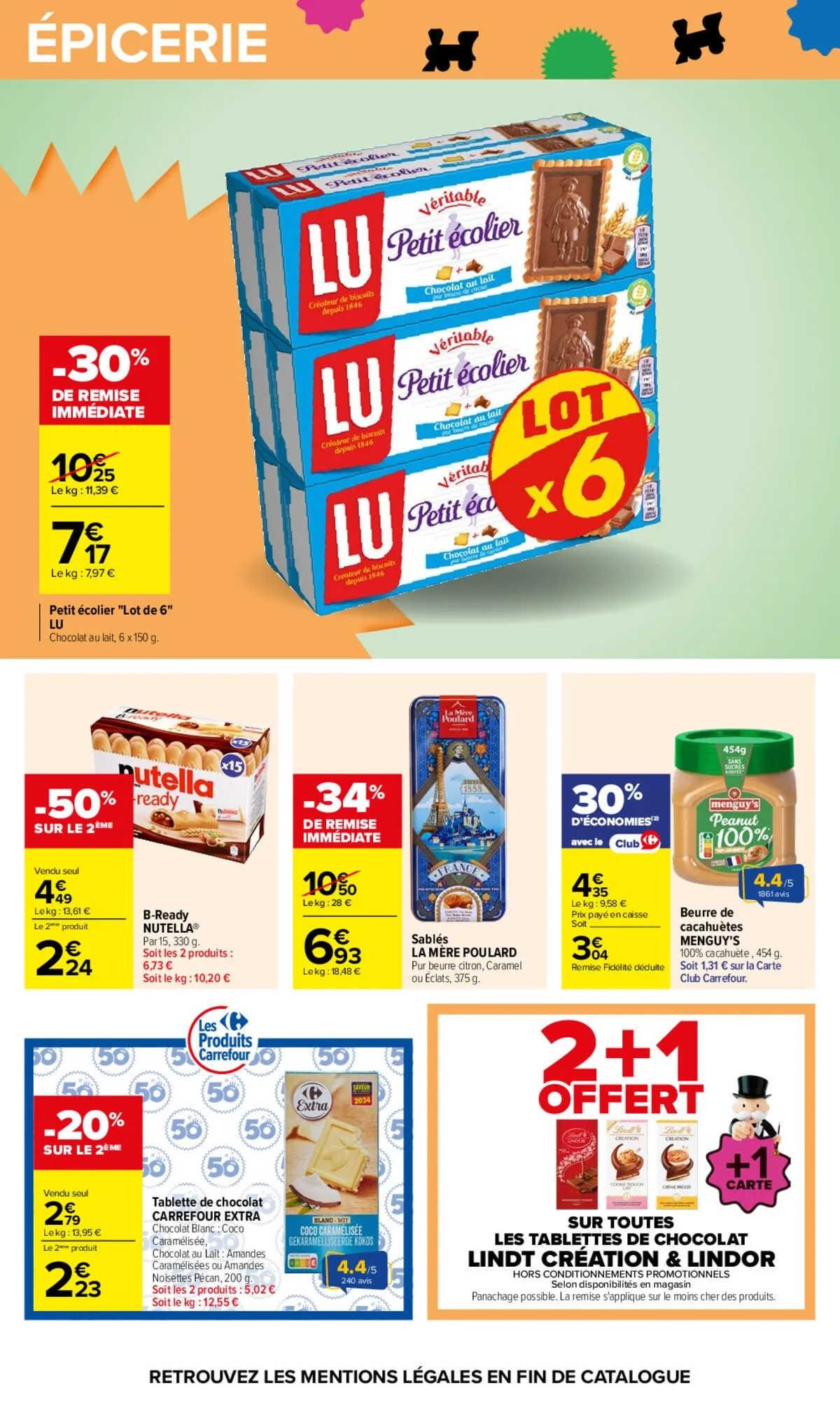 Catalogue Carrefour · Le Mois Monopoly Produits Laitiers — page 55