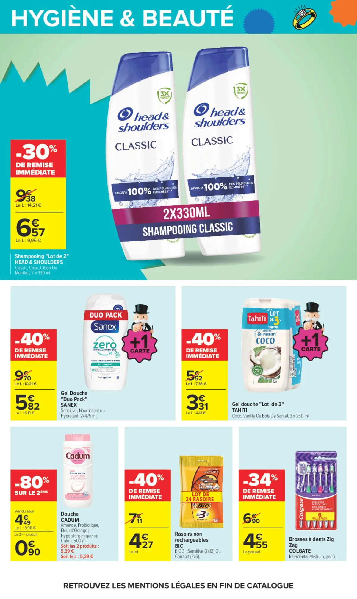 Catalogue Carrefour · Le Mois Monopoly Produits Laitiers — page 62