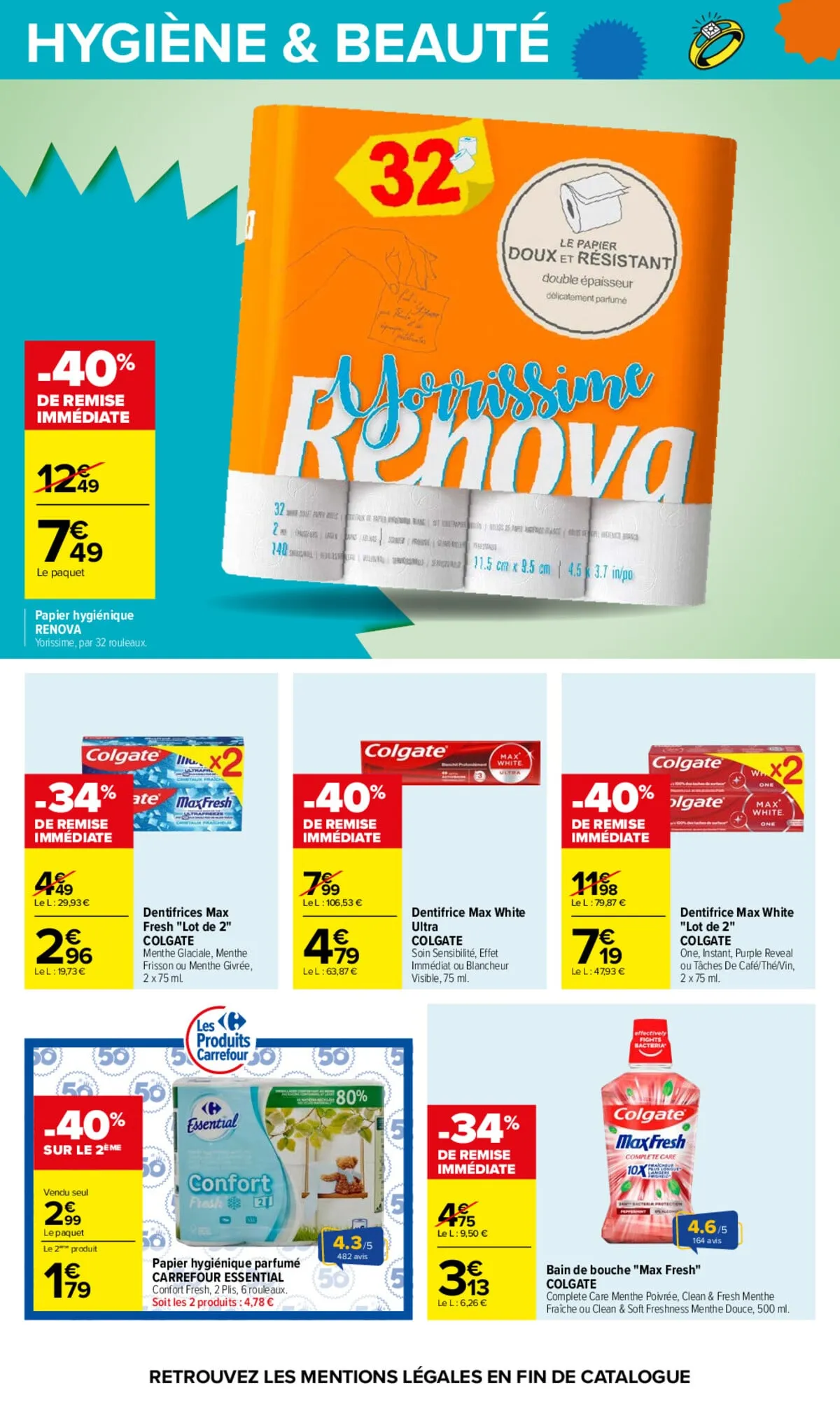 Catalogue Carrefour · Le Mois Monopoly Produits Laitiers — page 63