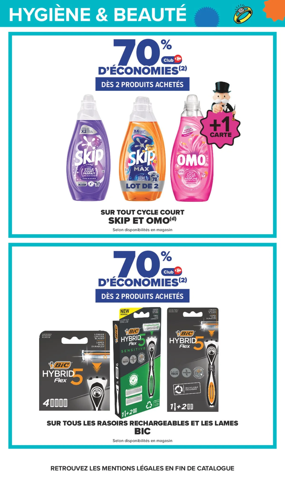 Catalogue Carrefour · Le Mois Monopoly Produits Laitiers — page 64