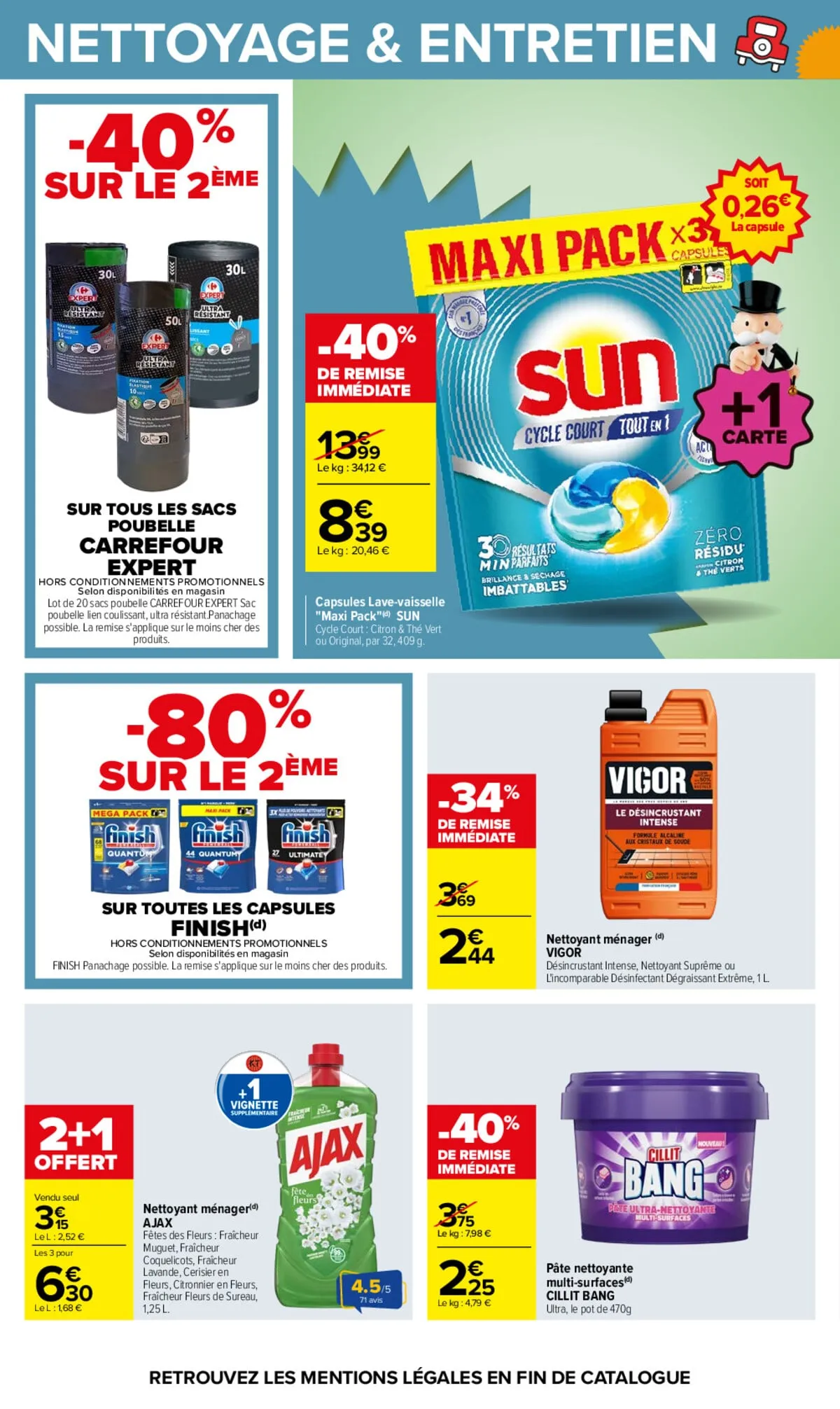 Catalogue Carrefour · Le Mois Monopoly Produits Laitiers — page 66