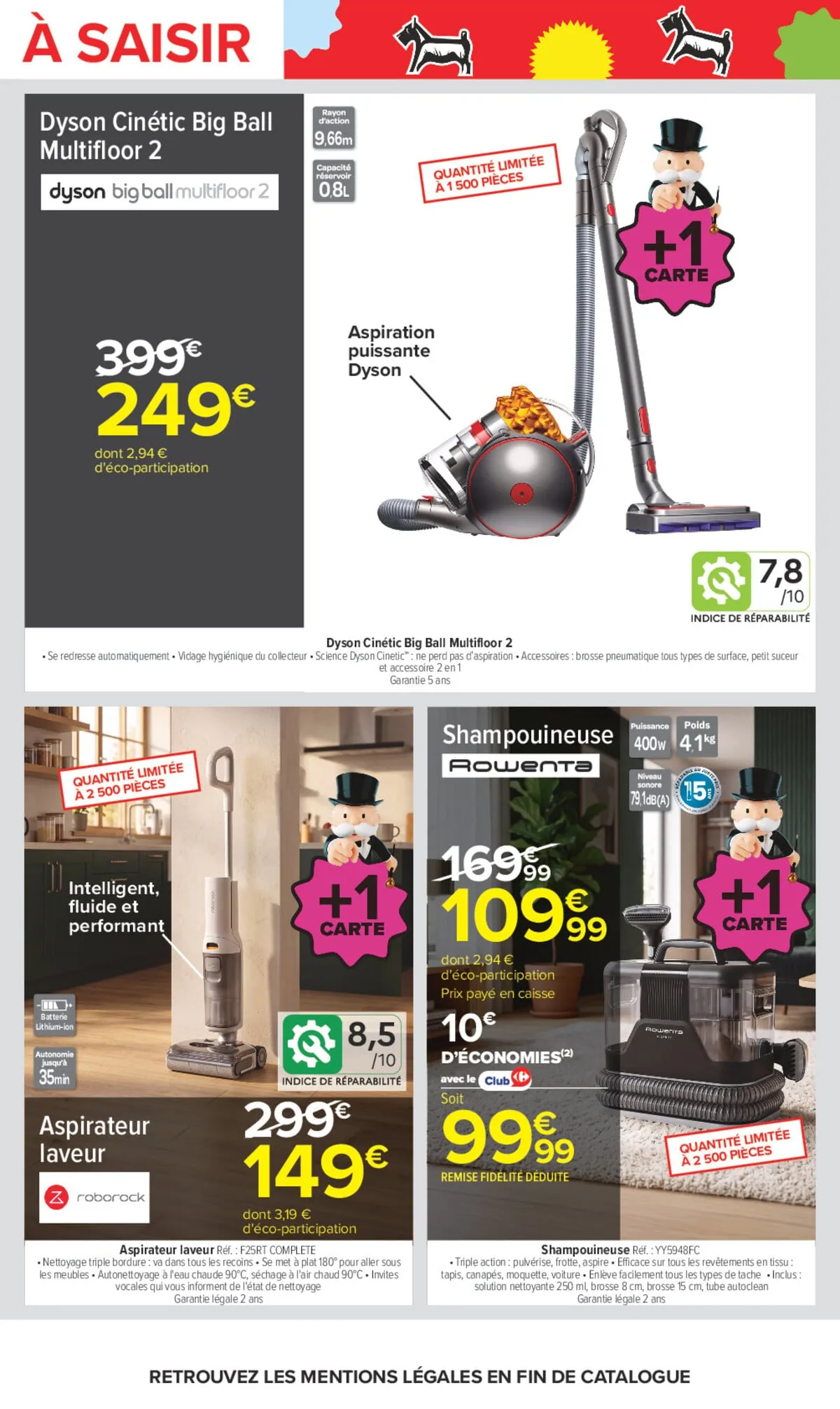 Catalogue Carrefour · Le Mois Monopoly Produits Laitiers — page 67