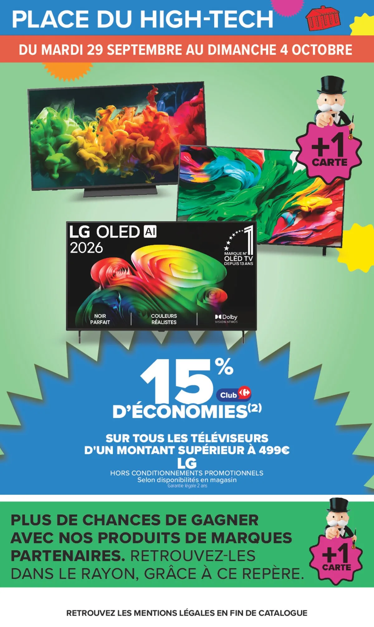 Catalogue Carrefour · Le Mois Monopoly Produits Laitiers — page 68