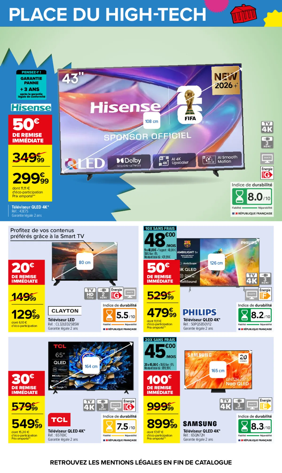 Catalogue Carrefour · Le Mois Monopoly Produits Laitiers — page 82
