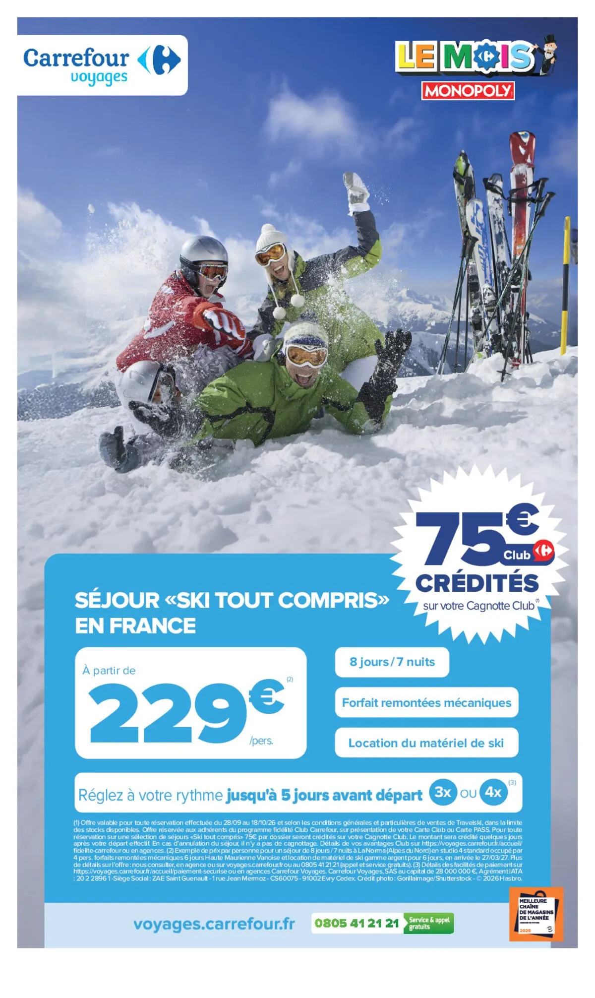 Catalogue Carrefour · Le Mois Monopoly Produits Laitiers — page 92