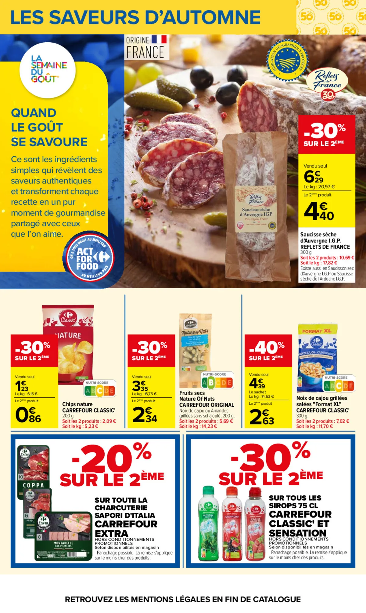 Catalogue Carrefour · Au Coeur Du Goût — page 20