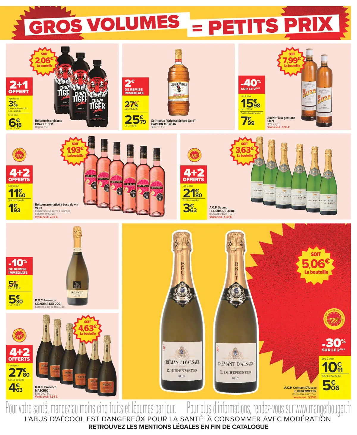 Catalogue Carrefour · Gros Volumes = Petits Prix — page 5
