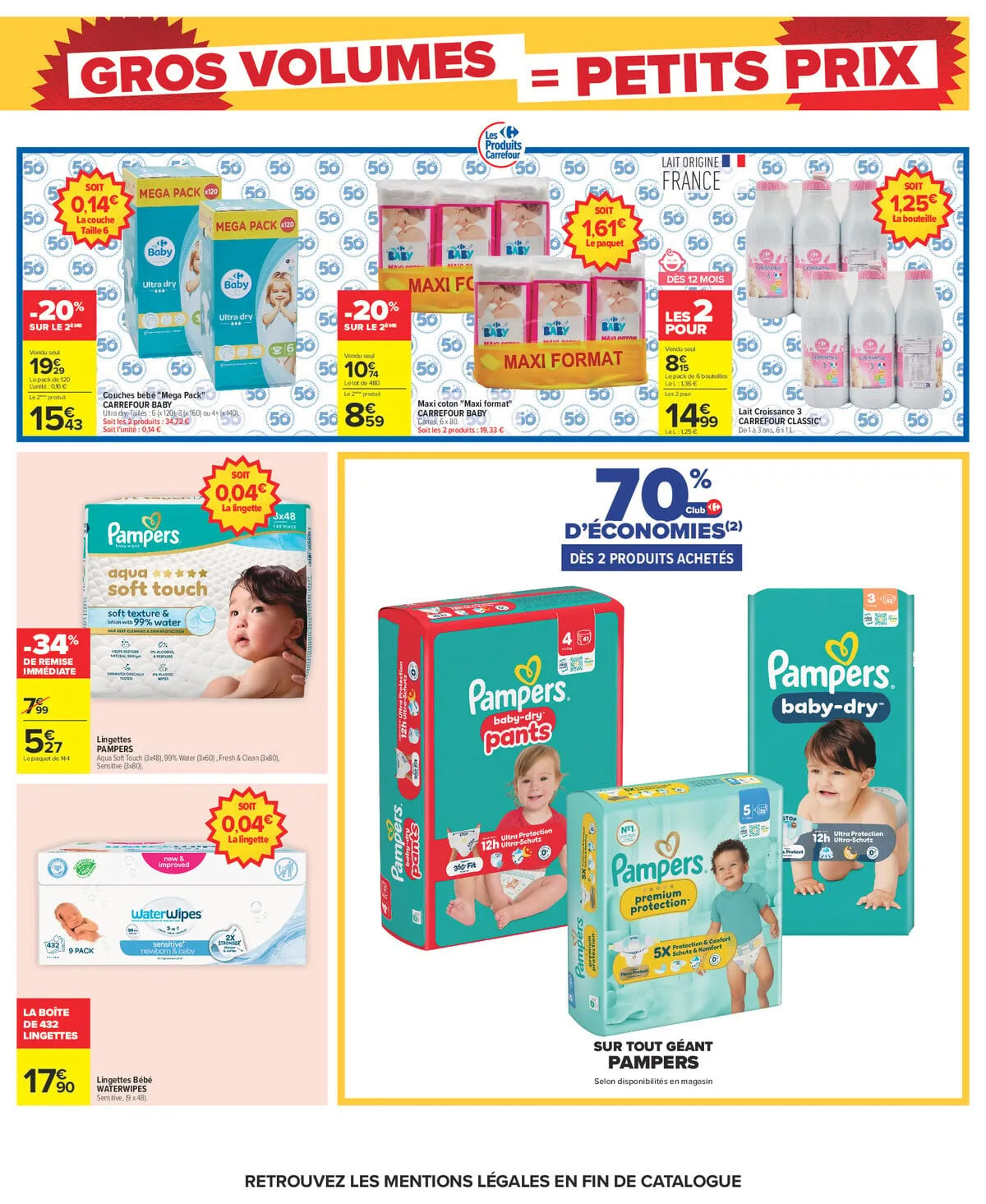 Catalogue Carrefour · Gros Volumes = Petits Prix — page 15