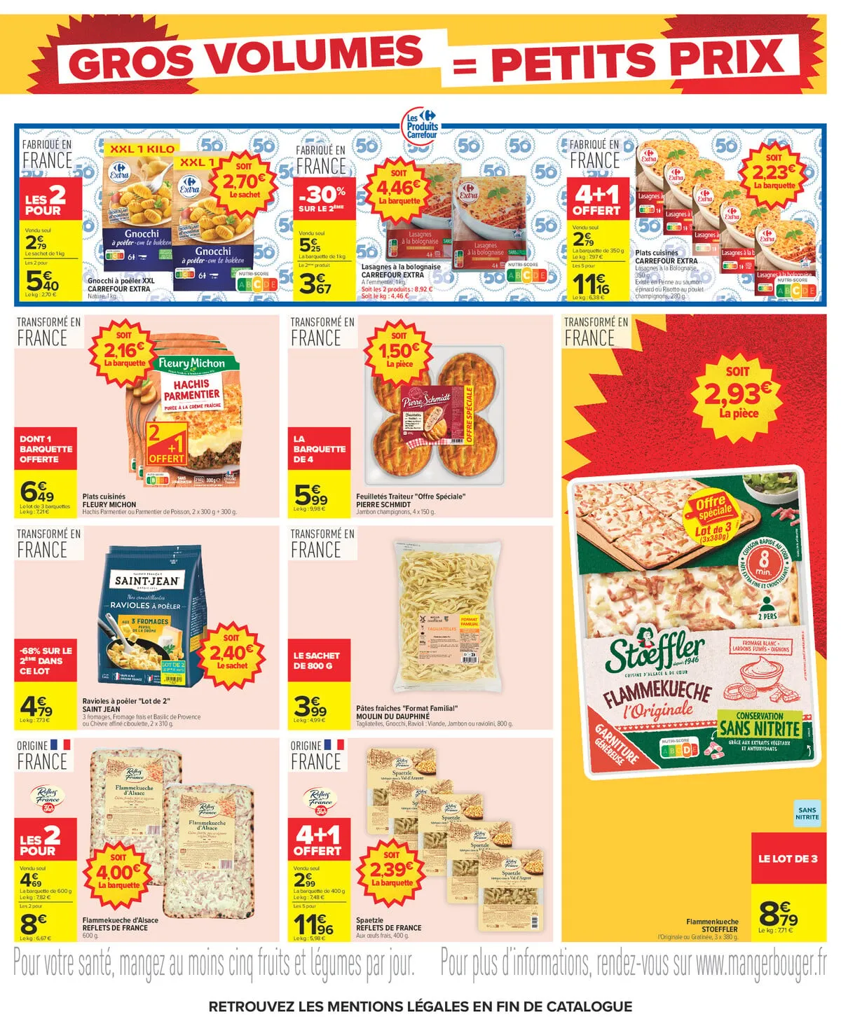Catalogue Carrefour · Gros Volumes = Petits Prix — page 19