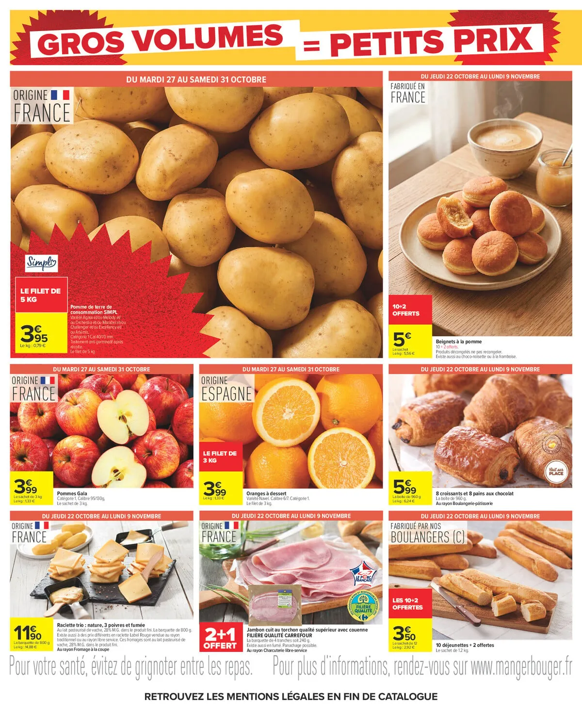 Catalogue Carrefour · Gros Volumes = Petits Prix — page 26
