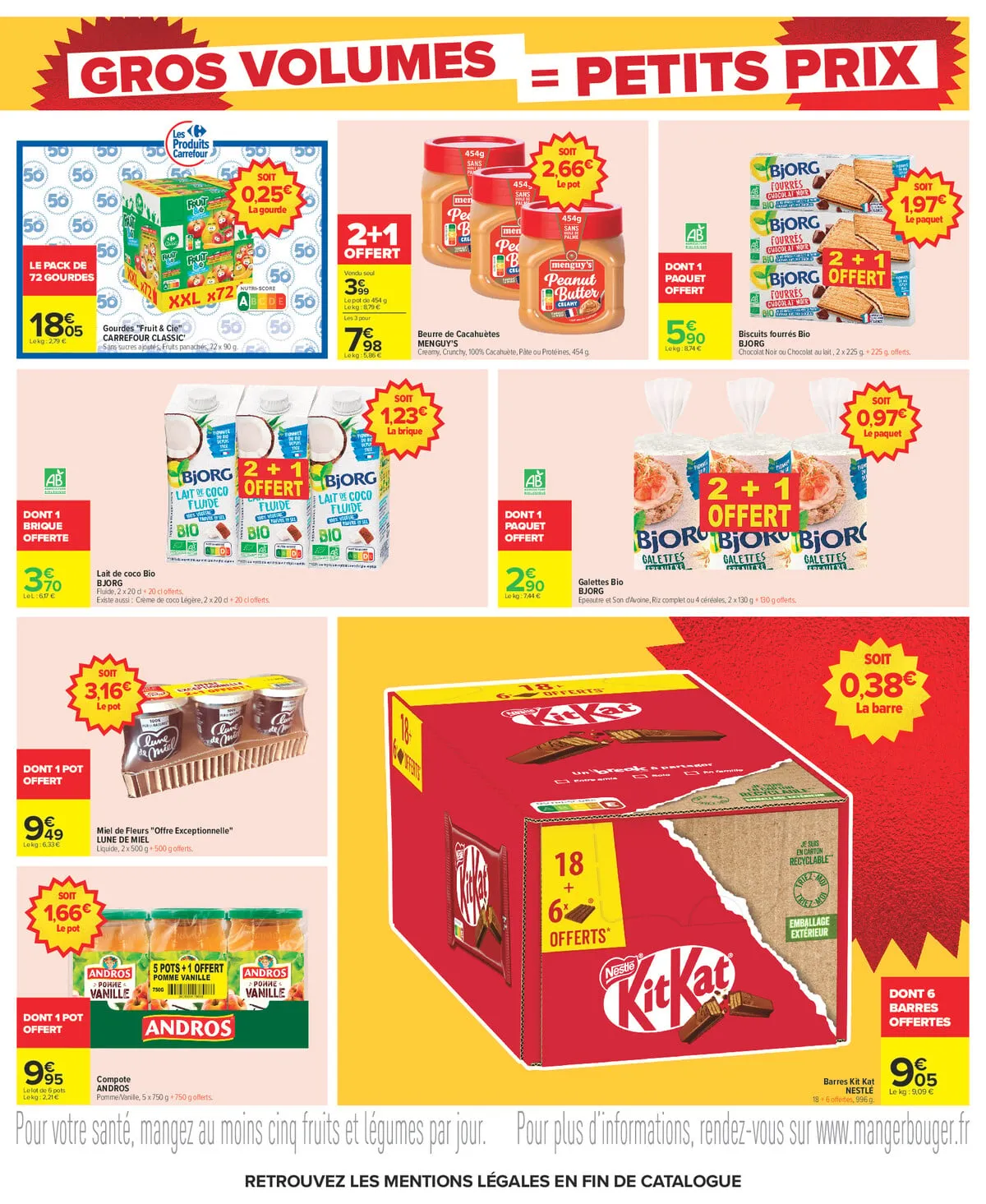 Catalogue Carrefour · Gros Volumes = Petits Prix — page 29