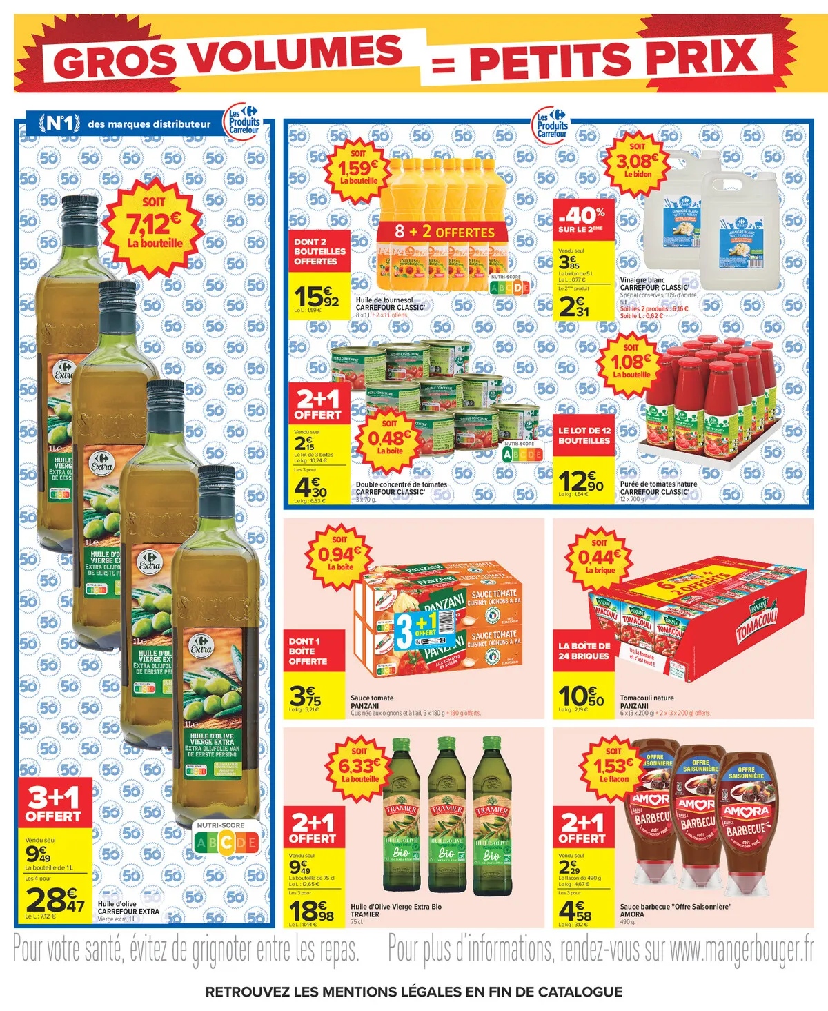 Catalogue Carrefour · Gros Volumes = Petits Prix — page 32