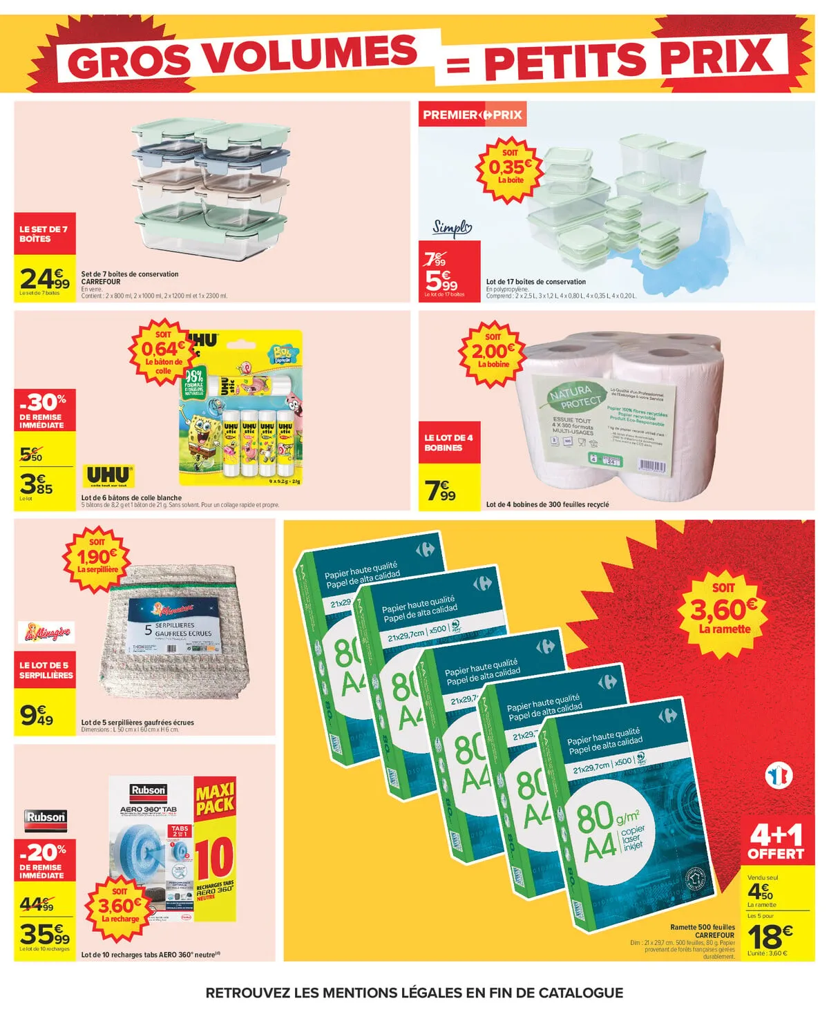 Catalogue Carrefour · Gros Volumes = Petits Prix — page 37