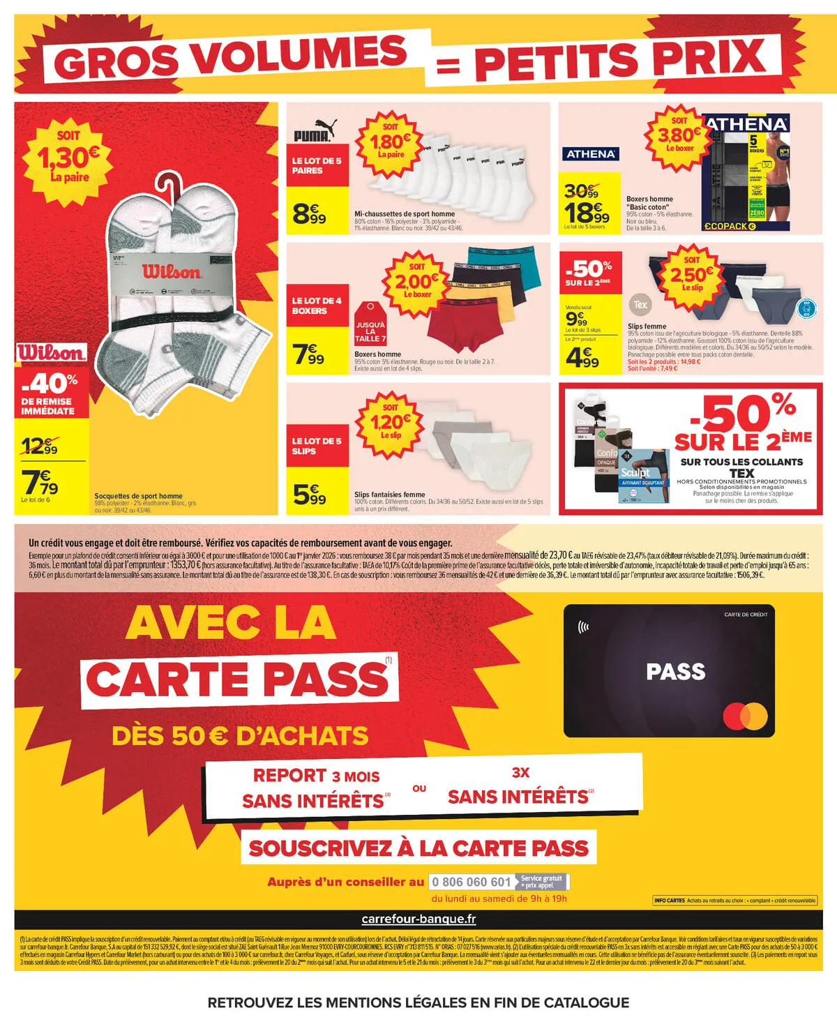 Catalogue Carrefour · Gros Volumes = Petits Prix — page 38