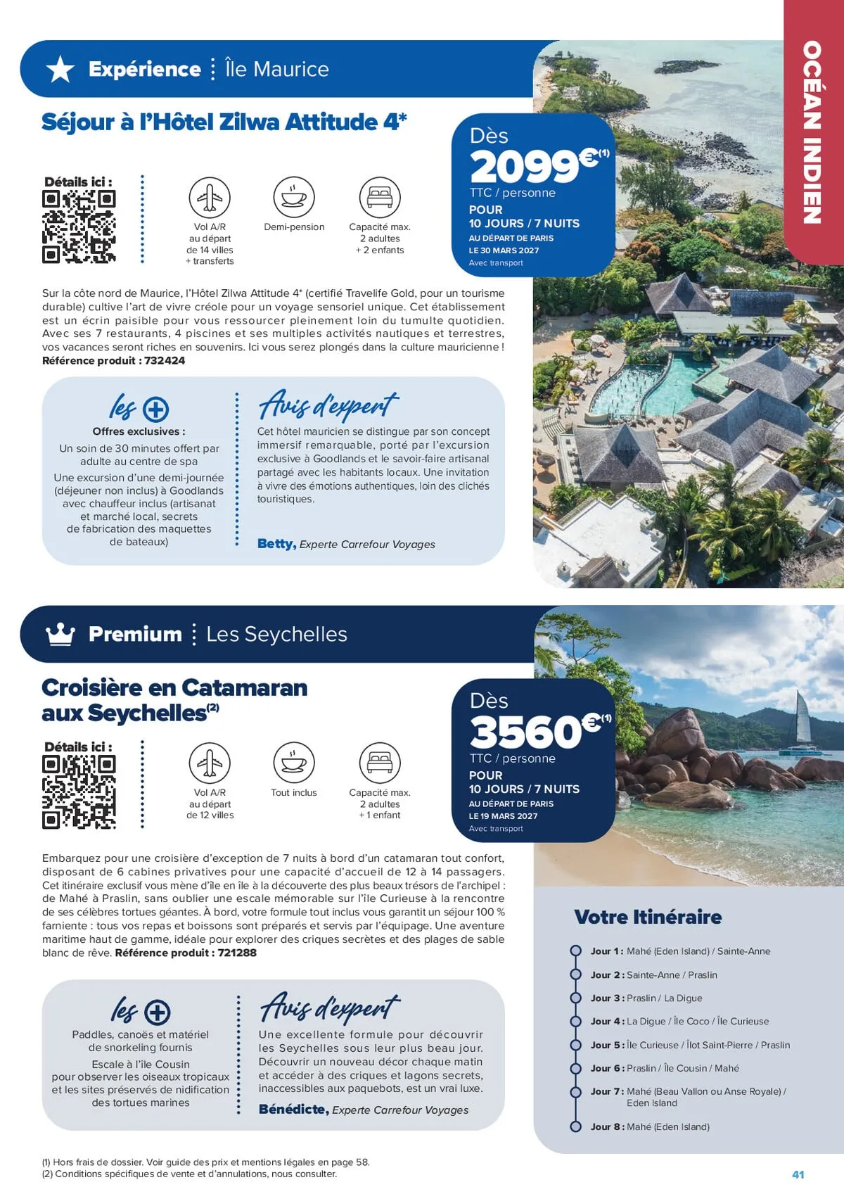 Catalogue Carrefour · Séjours & Circuits - Les Créations Carrefour Voyages — page 41