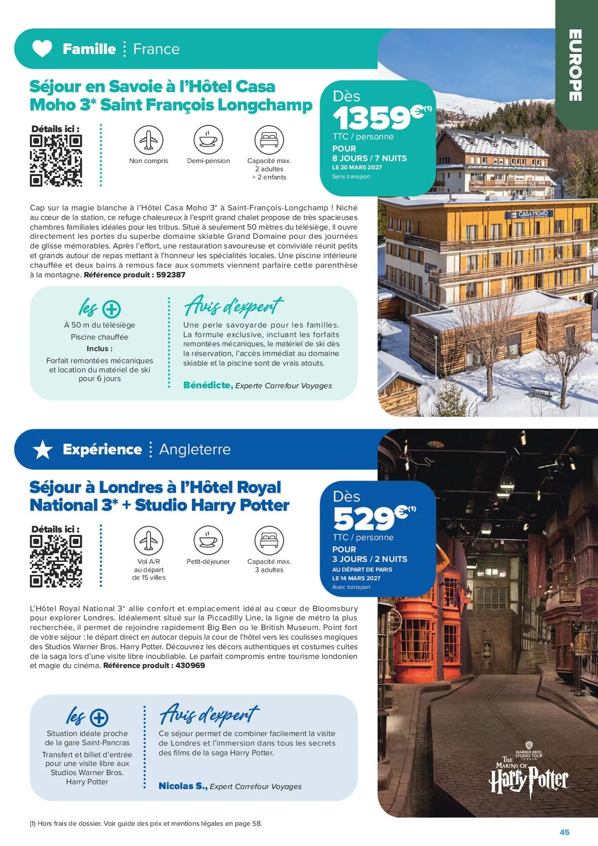 Catalogue Carrefour · Séjours & Circuits - Les Créations Carrefour Voyages — page 45