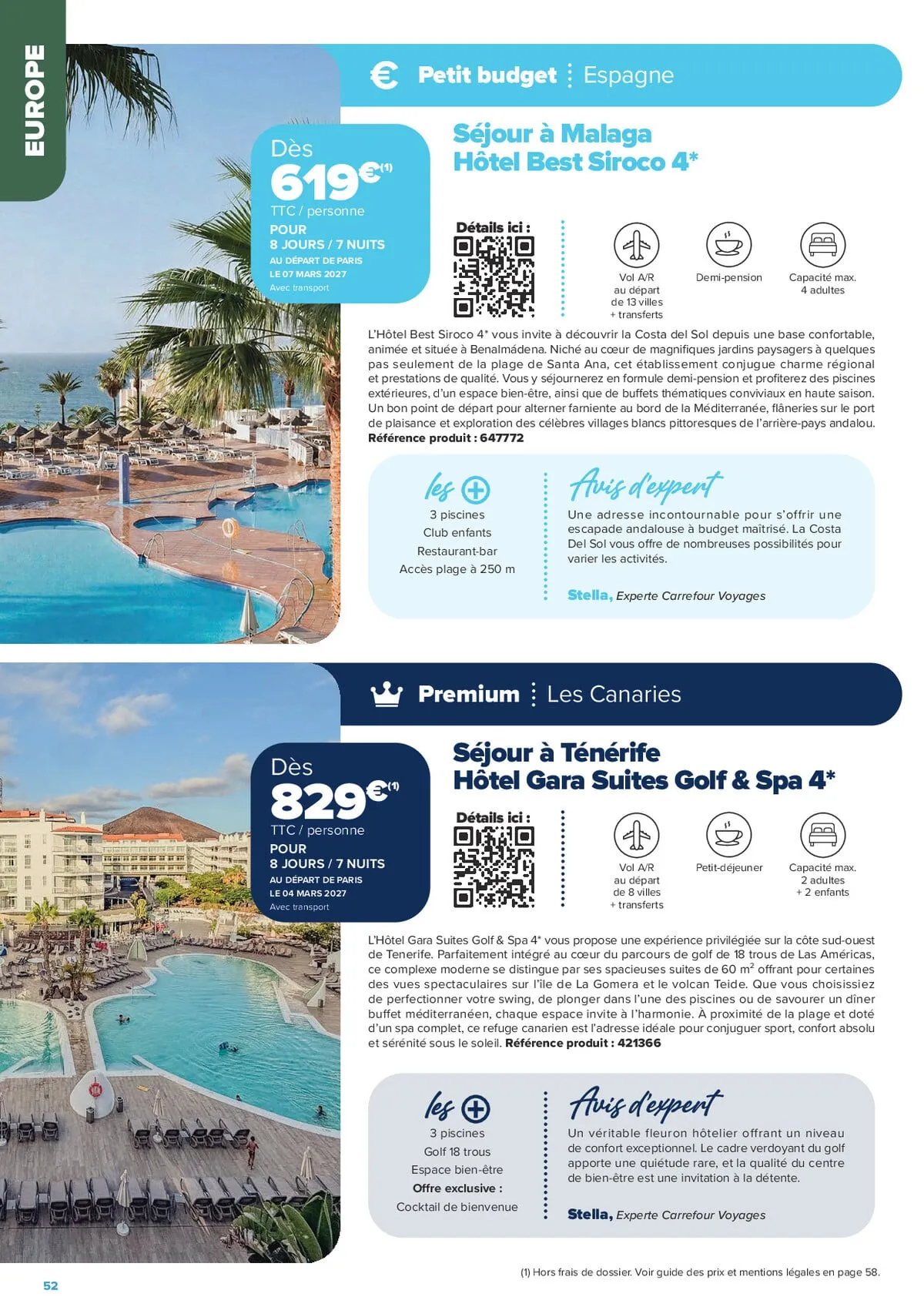 Catalogue Carrefour · Séjours & Circuits - Les Créations Carrefour Voyages — page 52