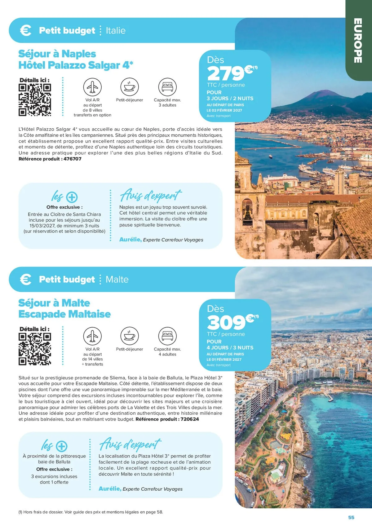 Catalogue Carrefour · Séjours & Circuits - Les Créations Carrefour Voyages — page 55